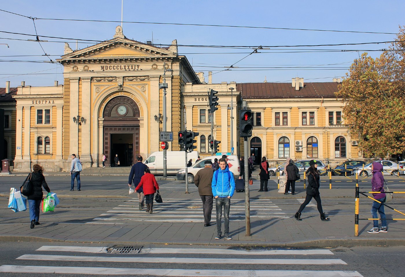 Belgrade. Main Railway station