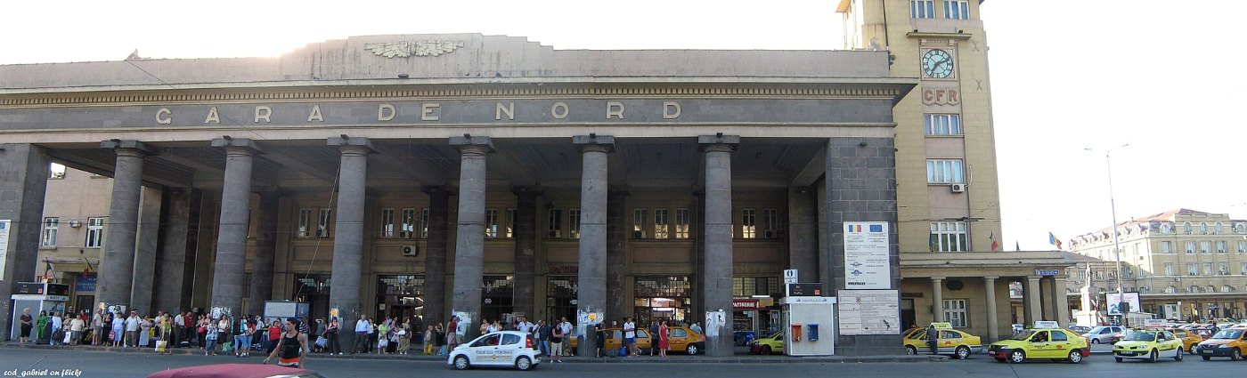 Gara de Nord, Bucuresti panoramic b