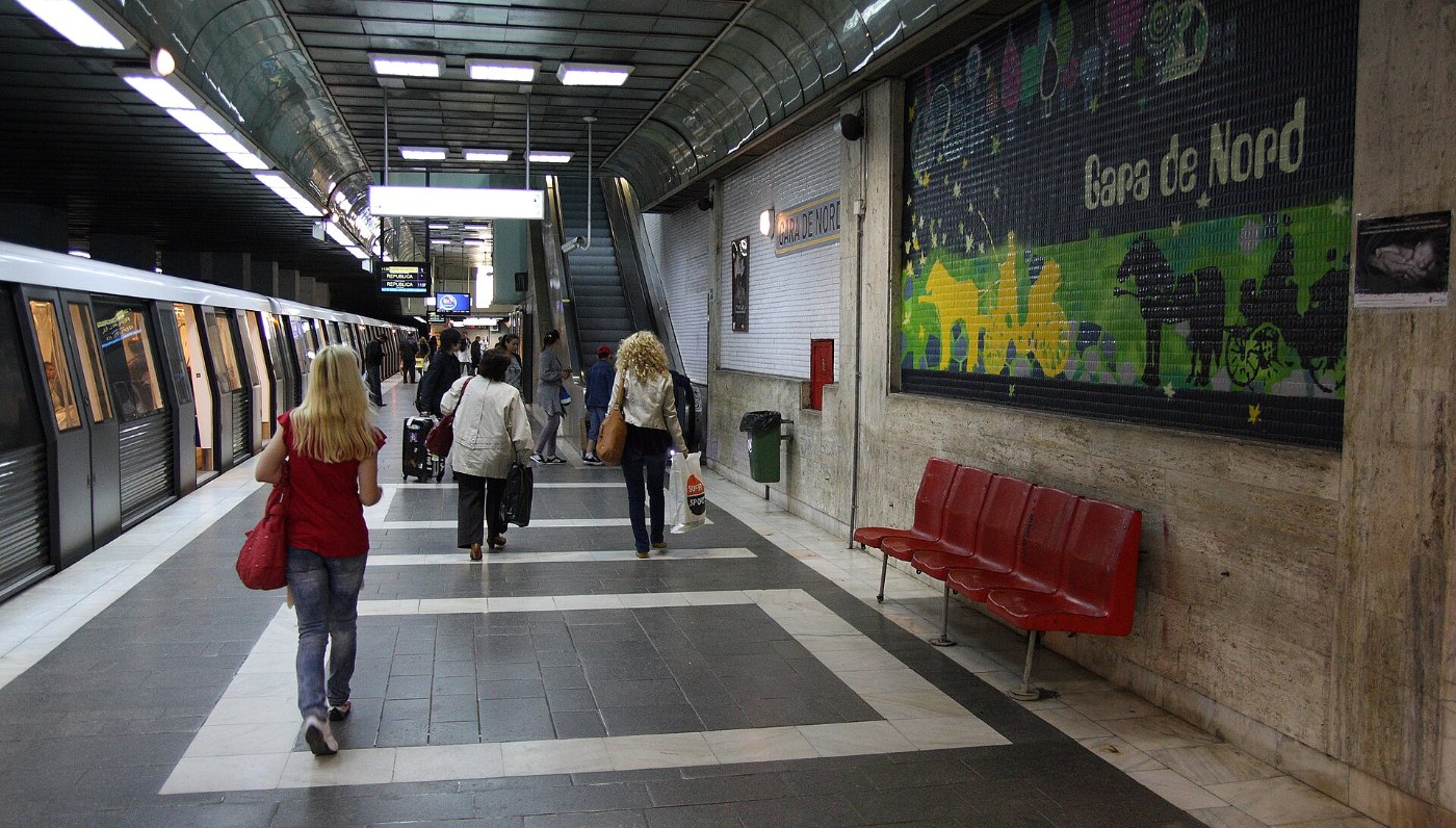 Gara de Nord Metro, Bucharest, Romania ()