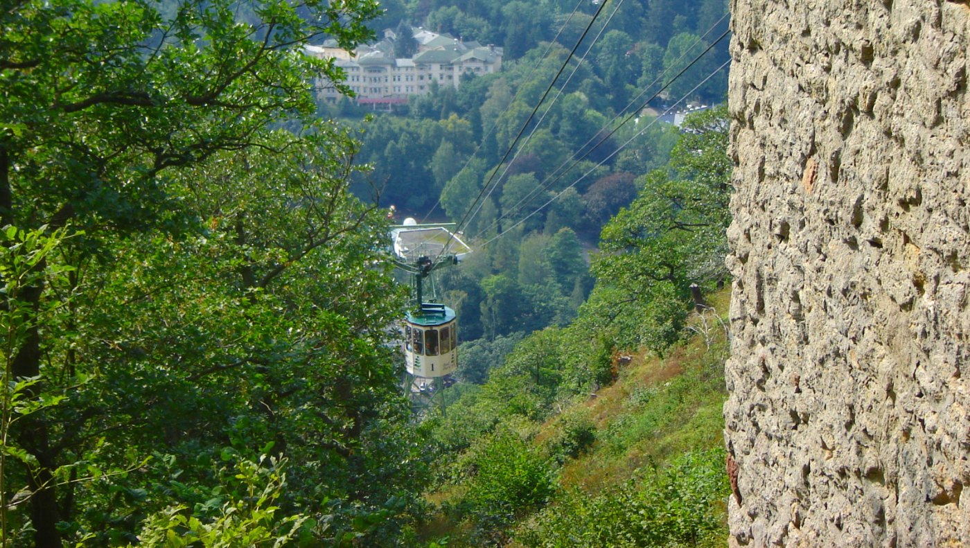 Seilbahn auf die Harzburg