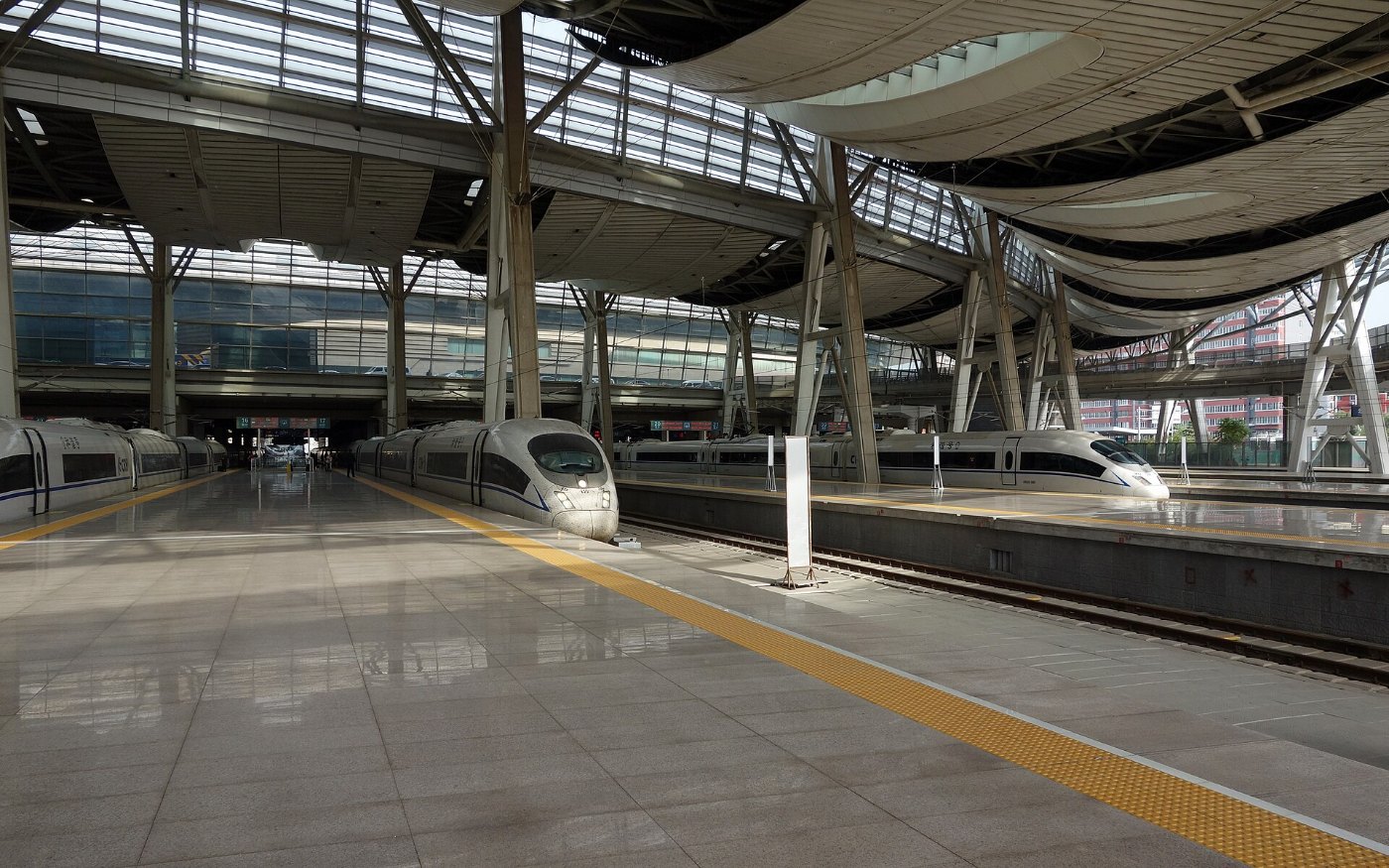 Beijing South Railway Station Platform