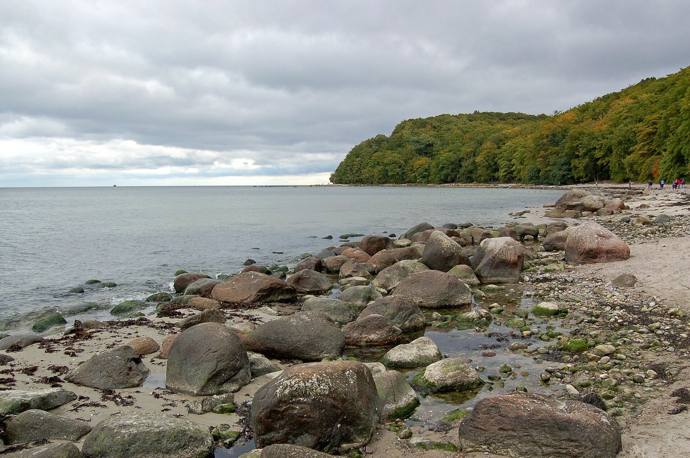Der Ostseestrand von Binz auf Rügen