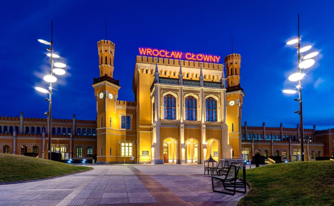 Wroclaw Glowny budynek dworca