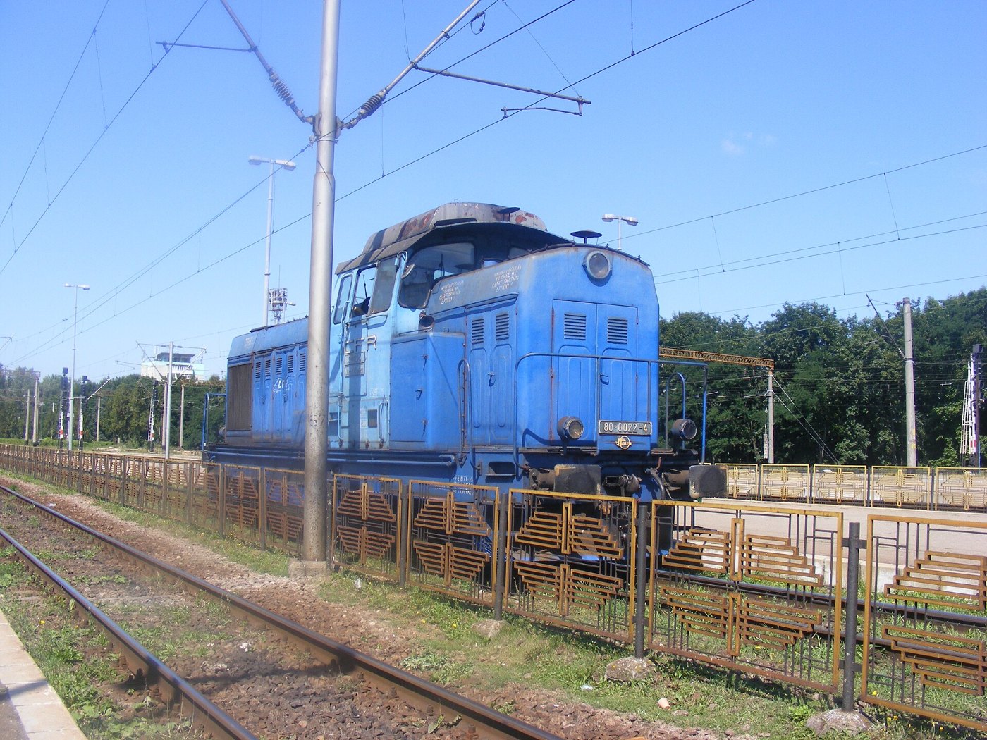 LDH 80 0022 4 shunting at Brasov