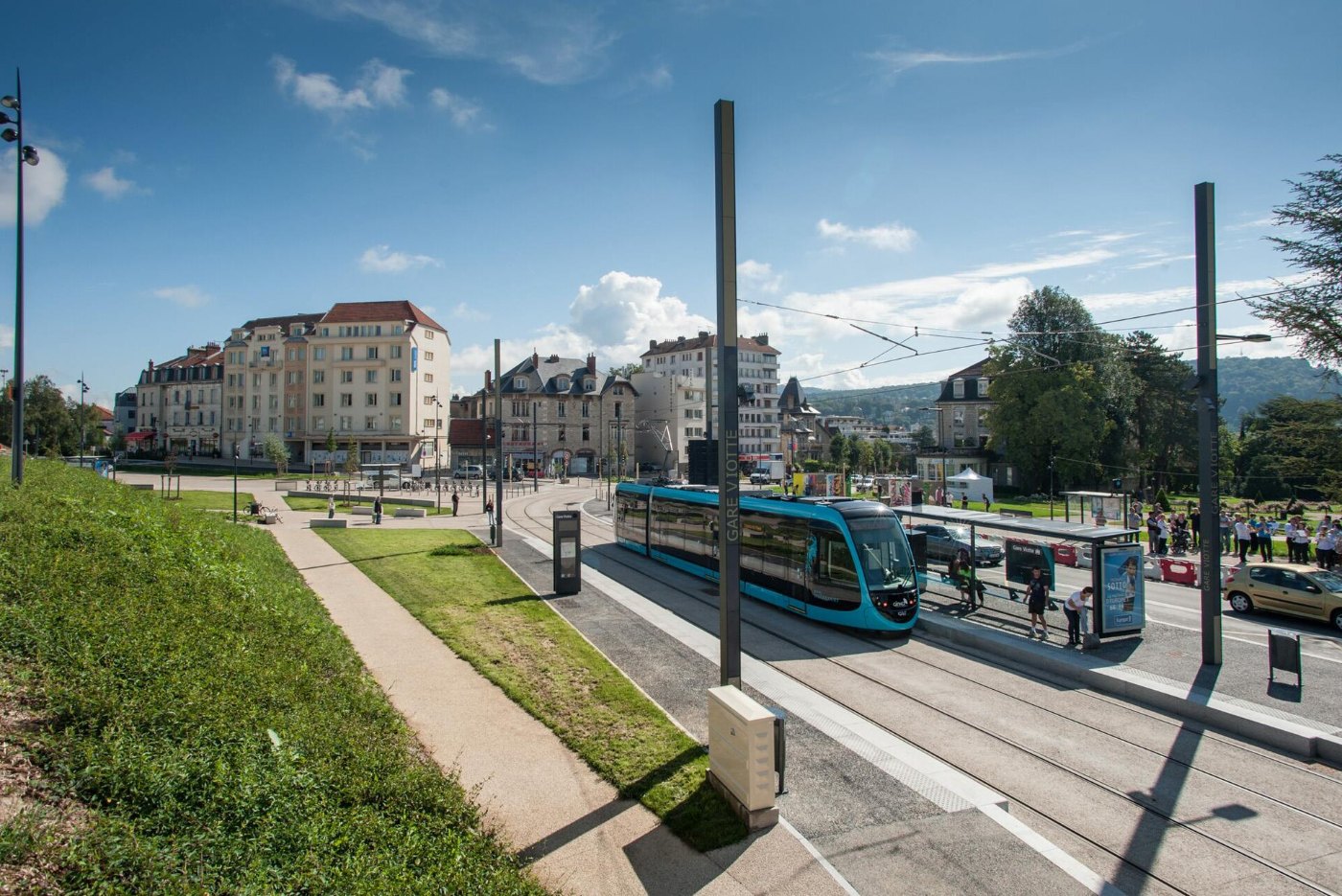 Station tramway Besançon Viotte