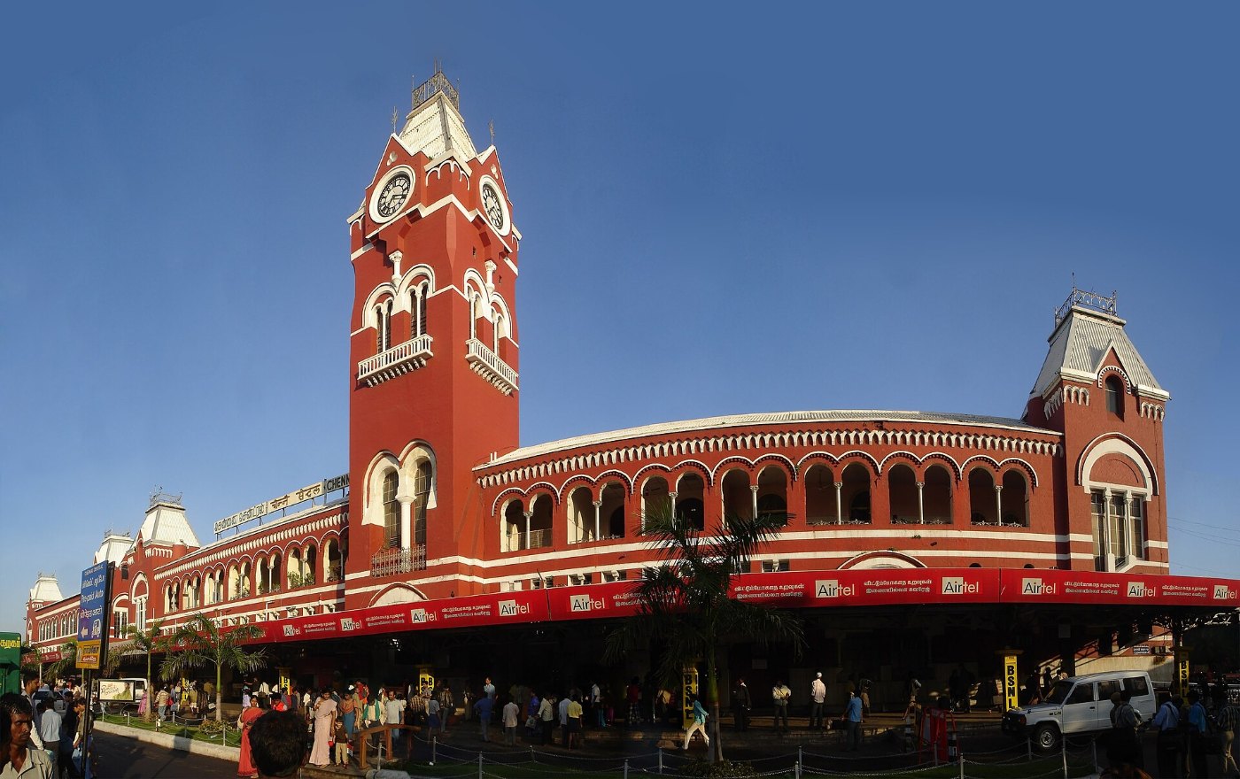 Chennai Central Station panorama