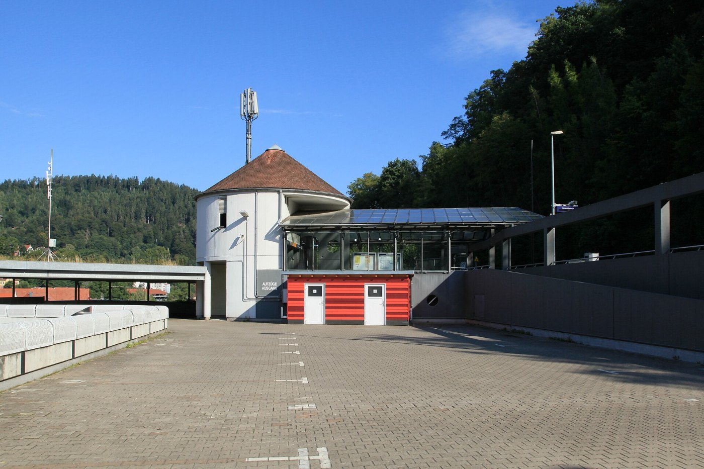Calw Bischofstraße ZOB Parkhaus + Bahnhof 01 ies