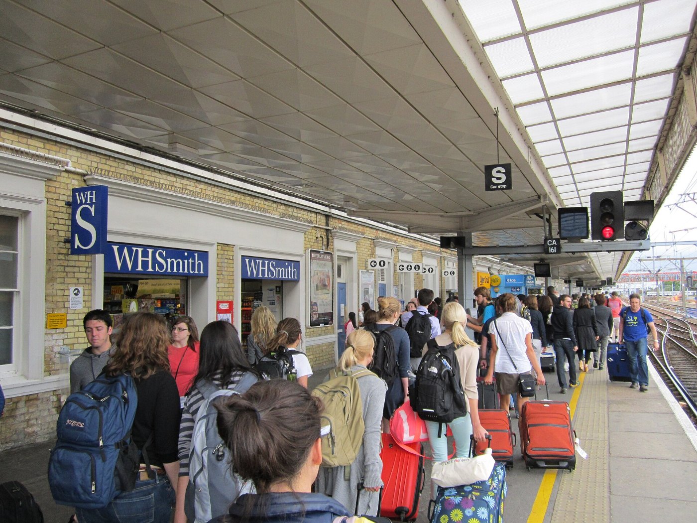 Cambridge railway station, England IMG 0602