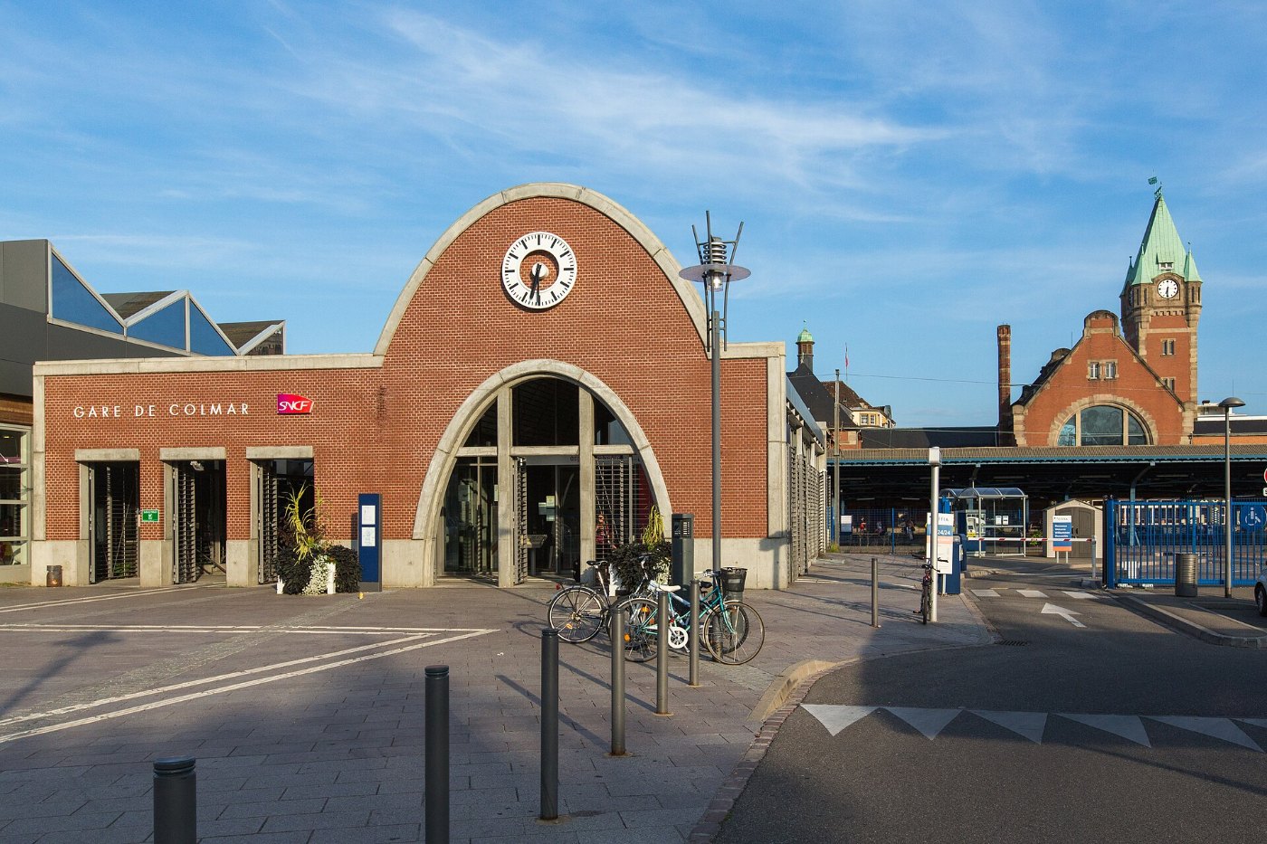 Gare SNCF de Colmar accès ouest