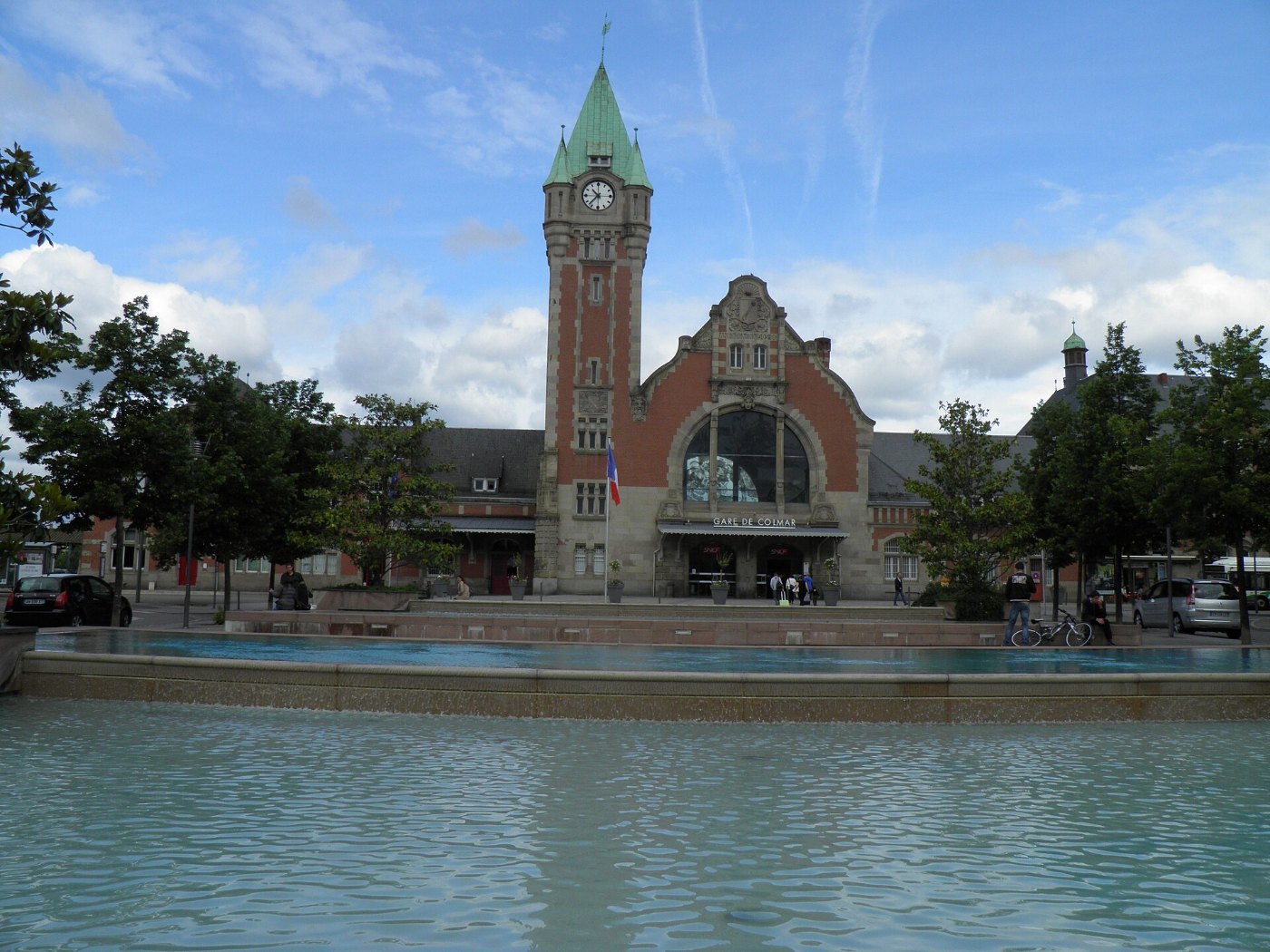 Place de la Gare, gare (Colmar)