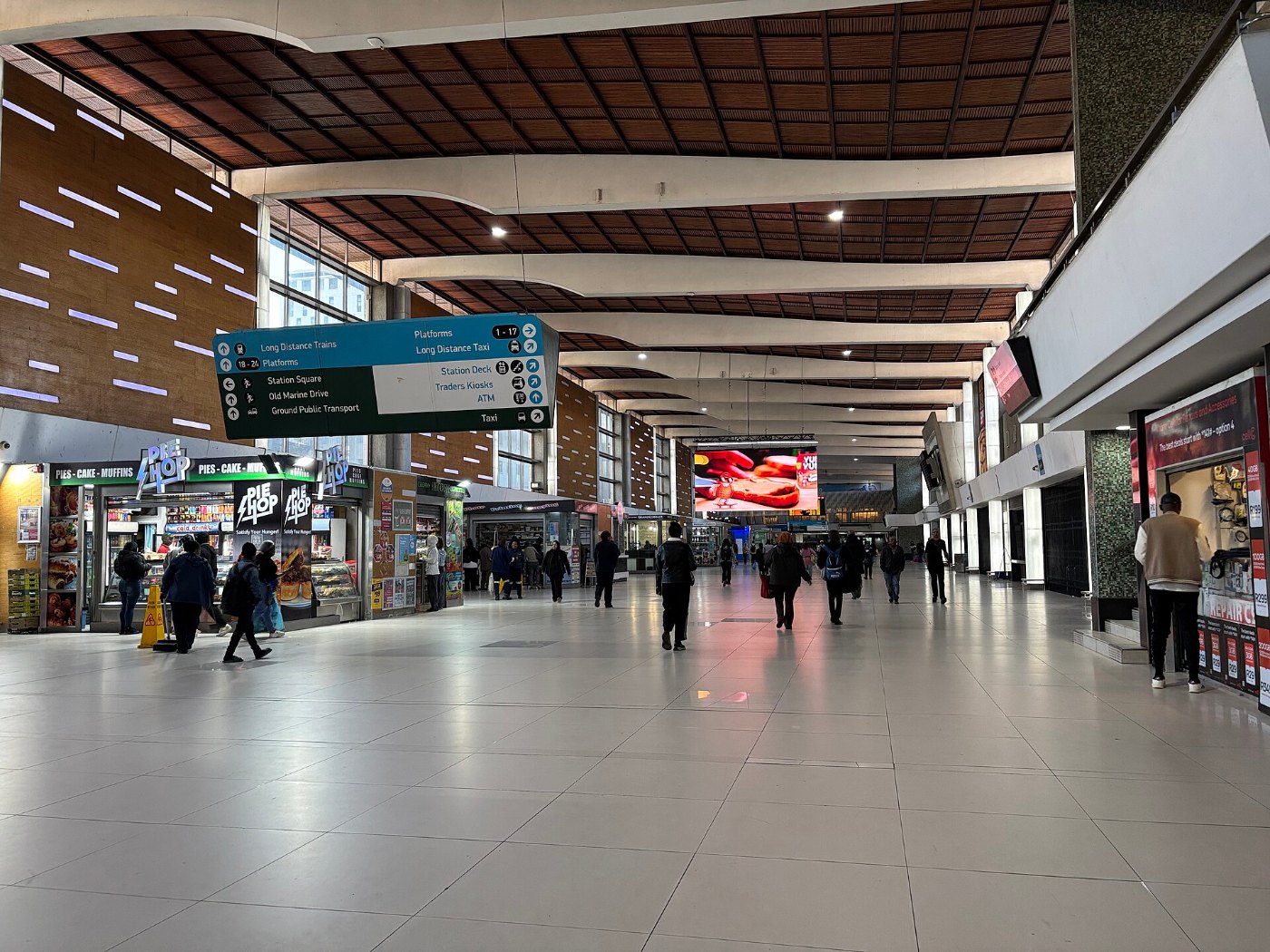 Concourse of Cape Town Station June 2026