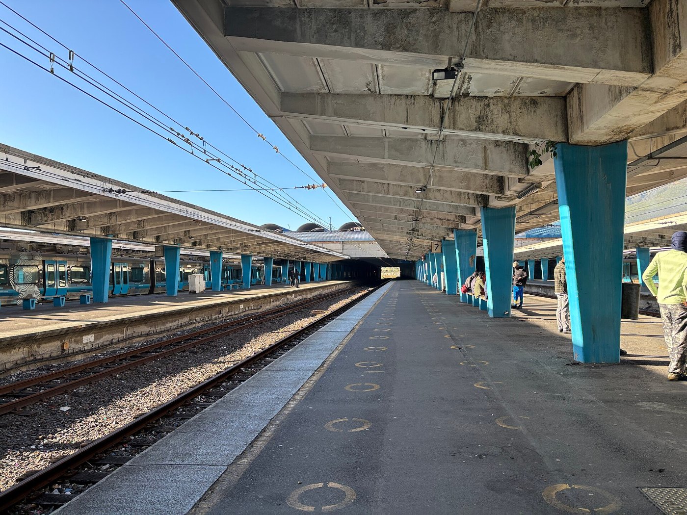 Platform 7 of Cape Town Station June 2026