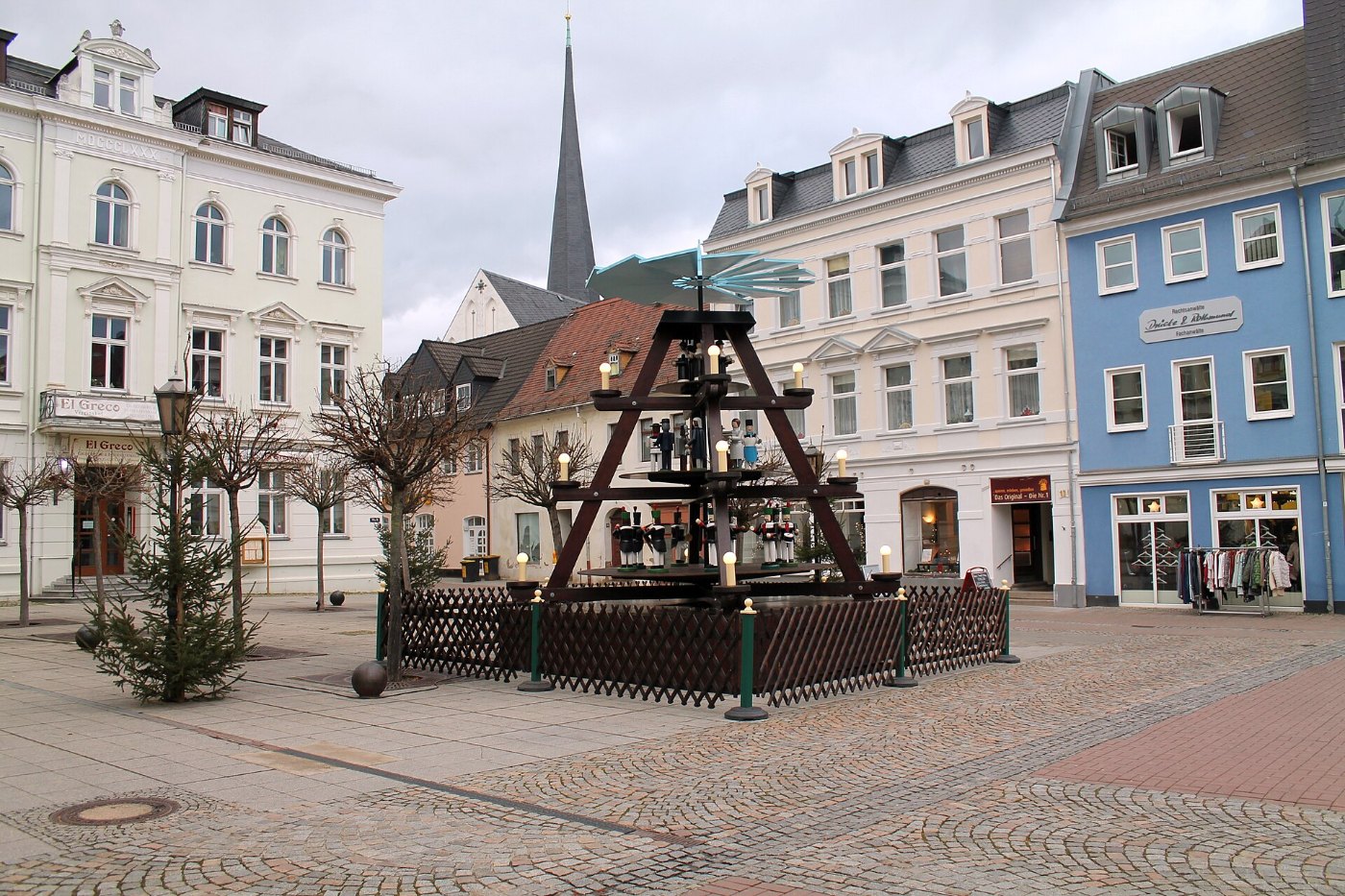 Ortspyramide Crimmitschau 1