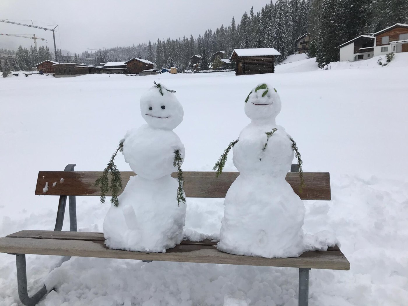Davos Dorf snow