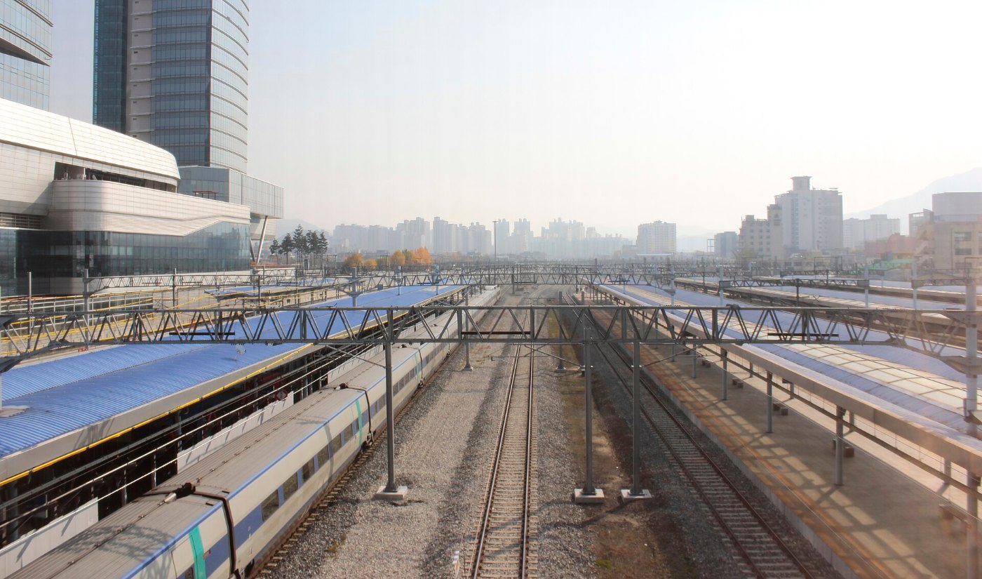 Daejeon Station Tracks