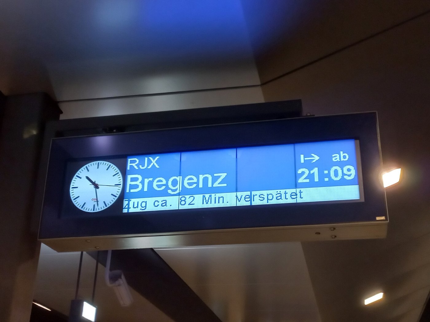 Dornbirn Display train station 01ASD