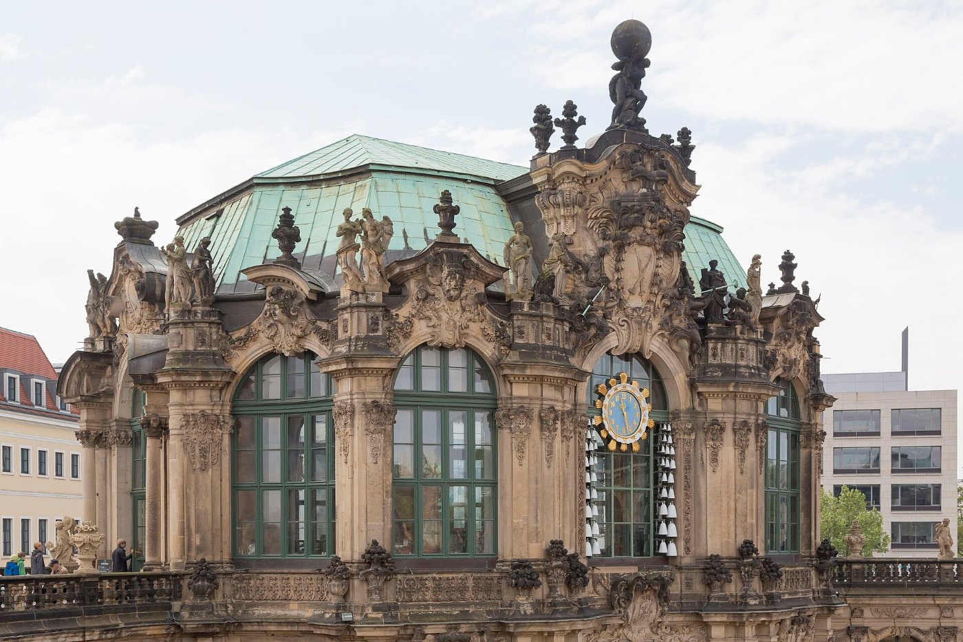 Der Glockenspielpavillon im Dresdner Zwinger