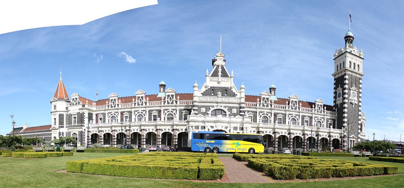 Dunedin Railway Station Panorama