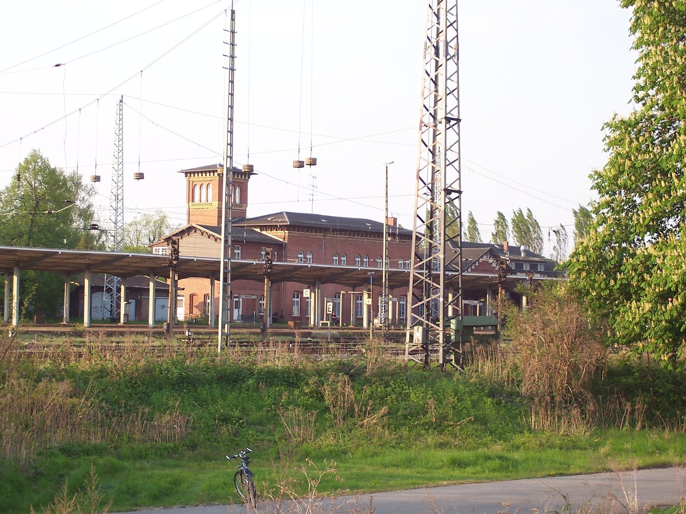 Eilenburg Bahnhof von Südwesten