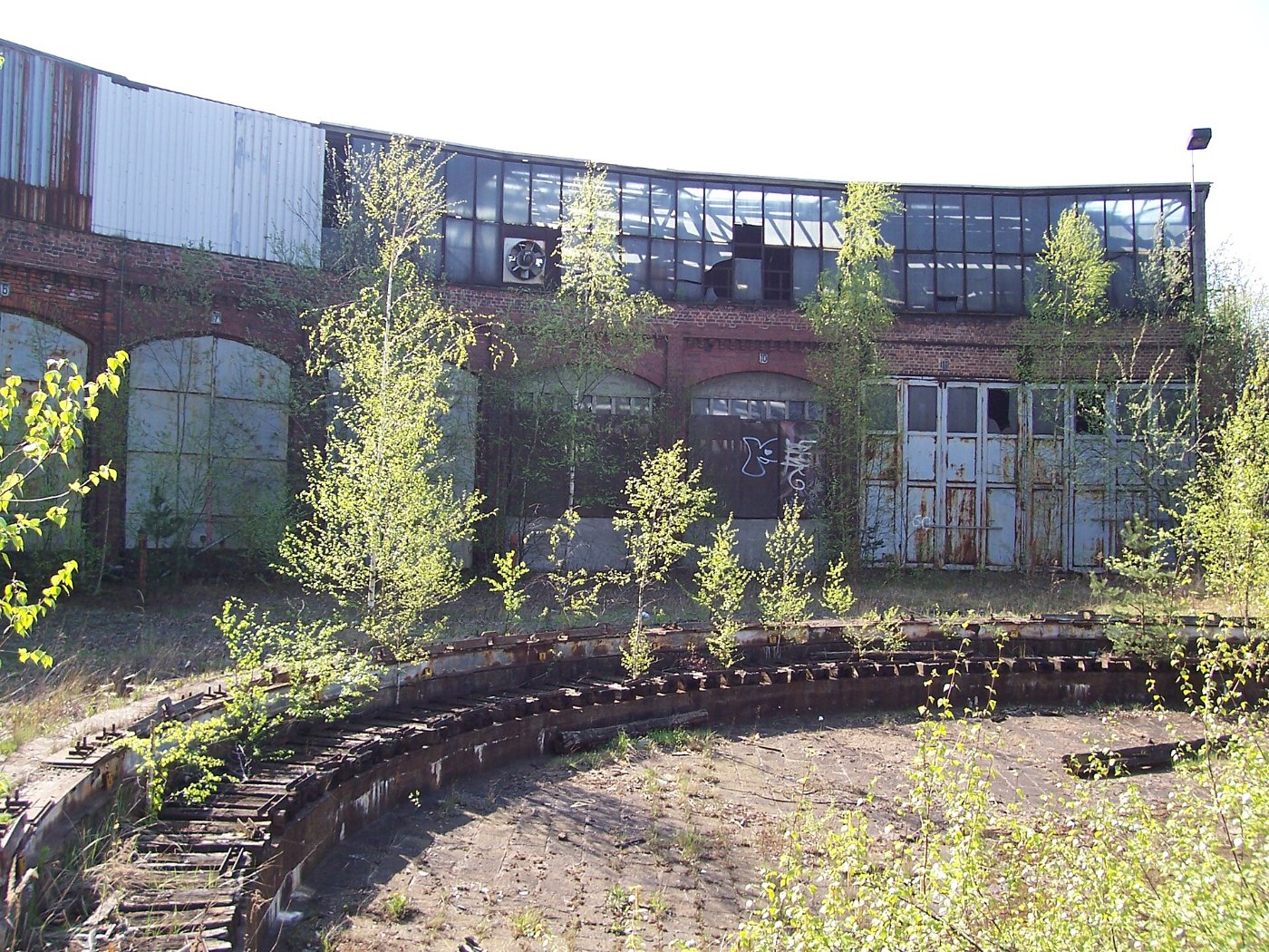 Eilenburg Bahnhof Lokschuppen2