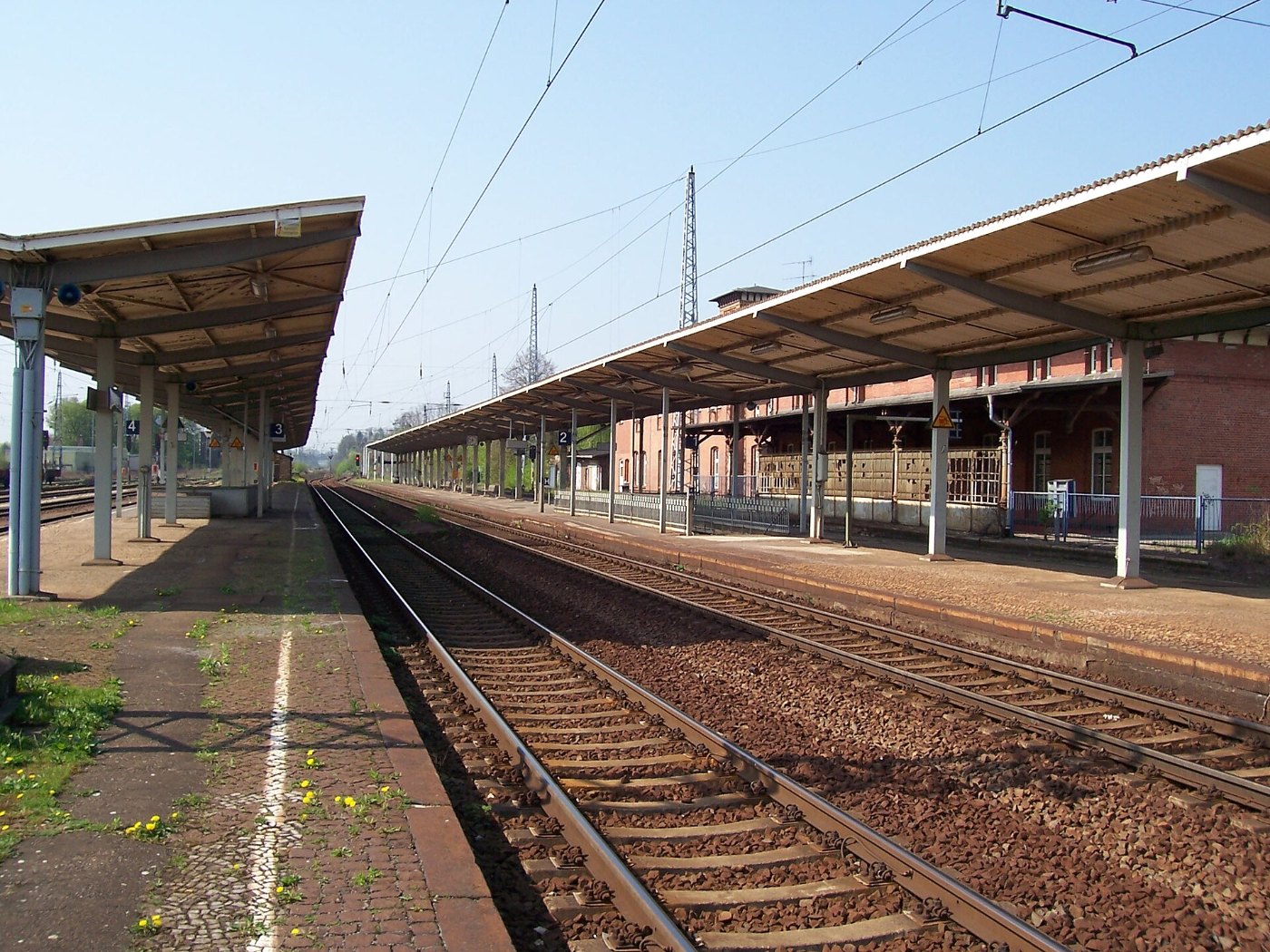 Eilenburg Bahnhof Bahnsteige2