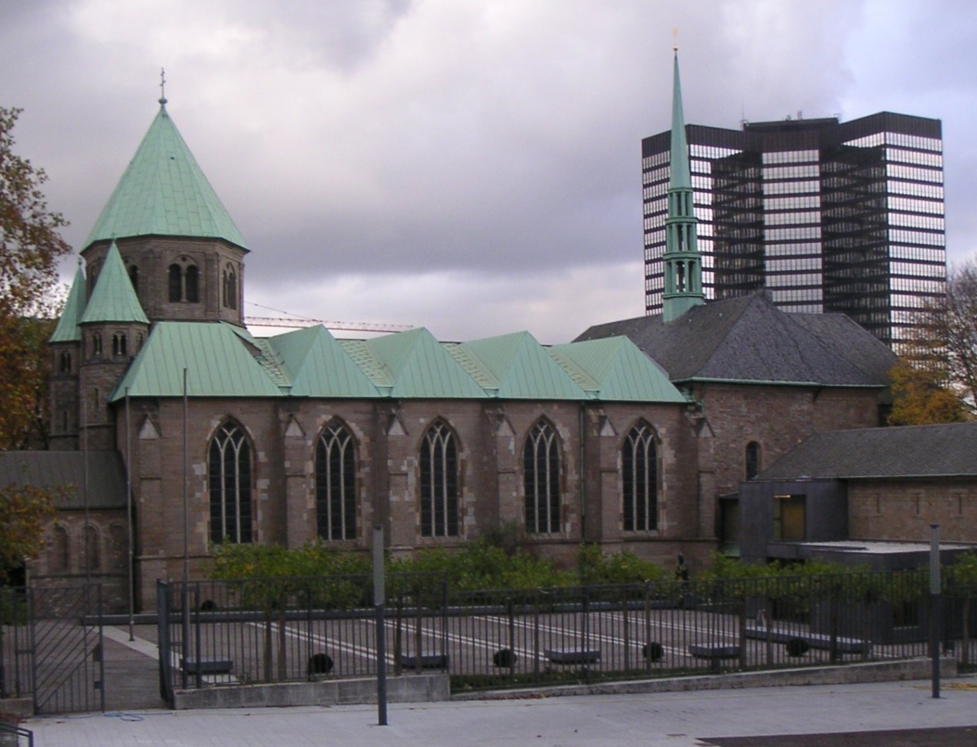 Das Essener Münster in der Innenstadt