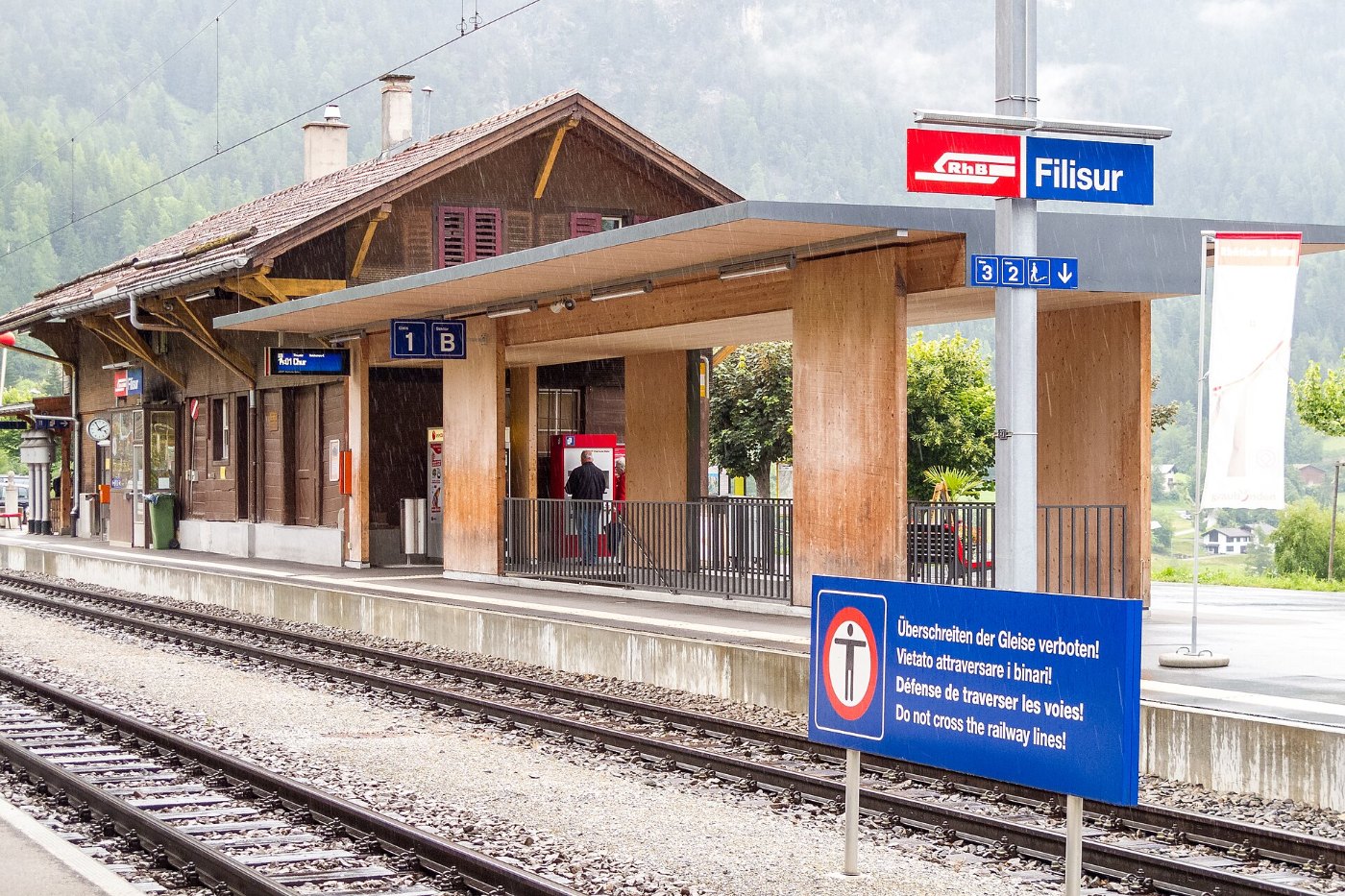 Bahnhof Filisur (Juli 2011)