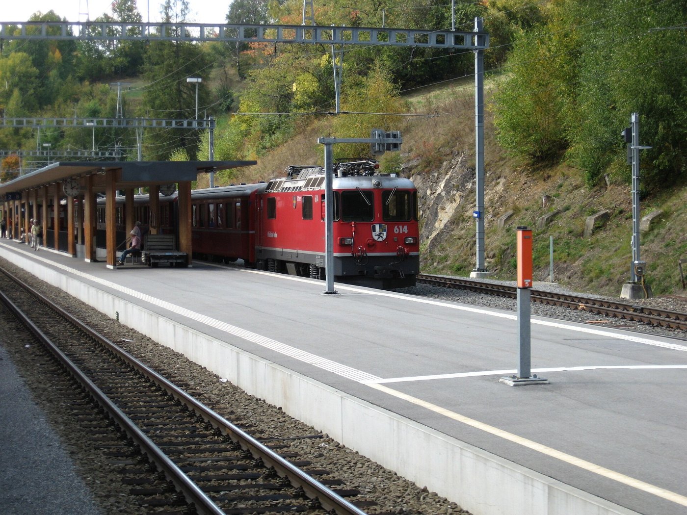 Filisur station 2009