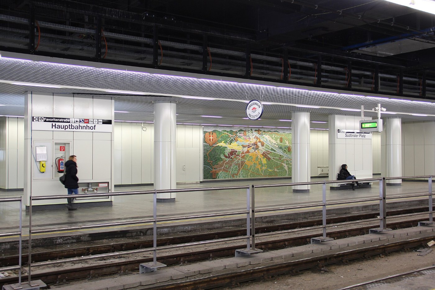 Wien Hauptbahnhof Ustrab