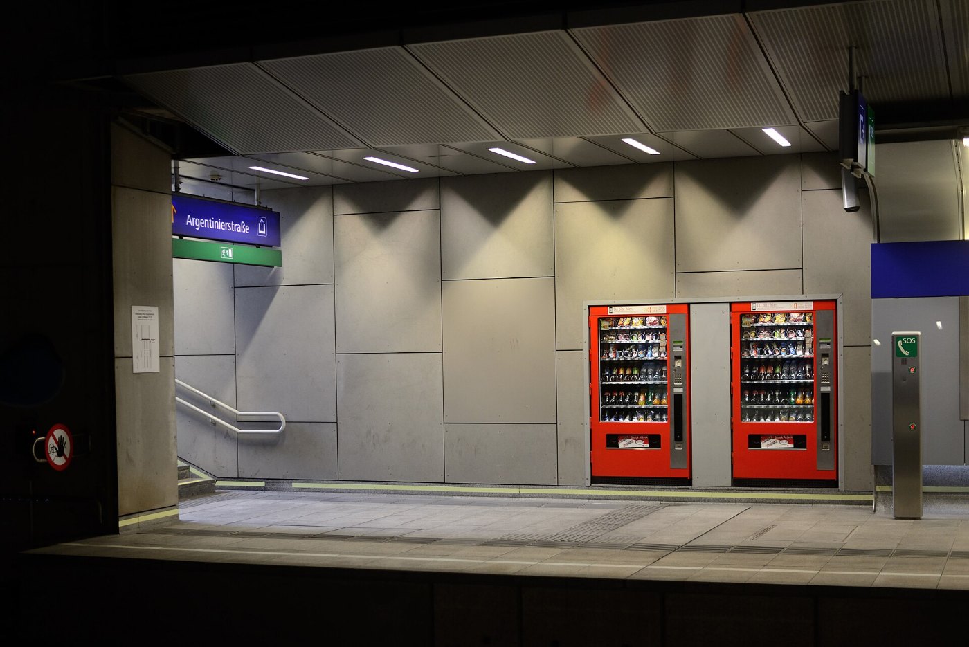 Wien Hauptbahnhof S Bahn Ausgang Argentinierstraße