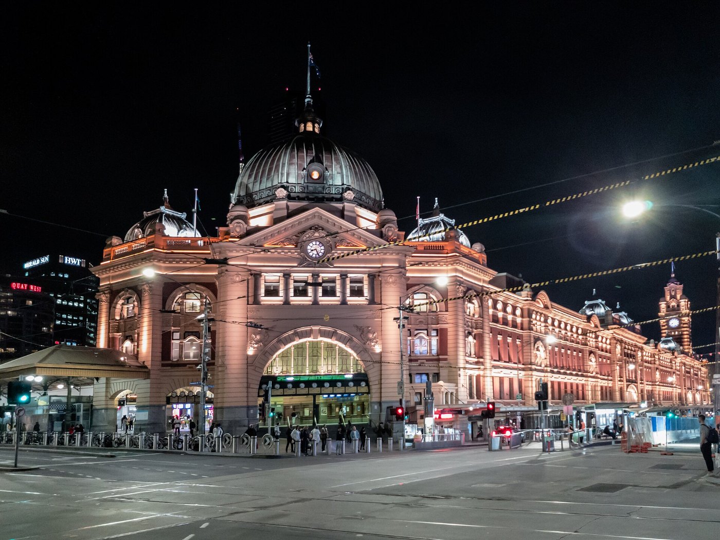 Melbourne (AU), Flinders Street Railway Station 2019
