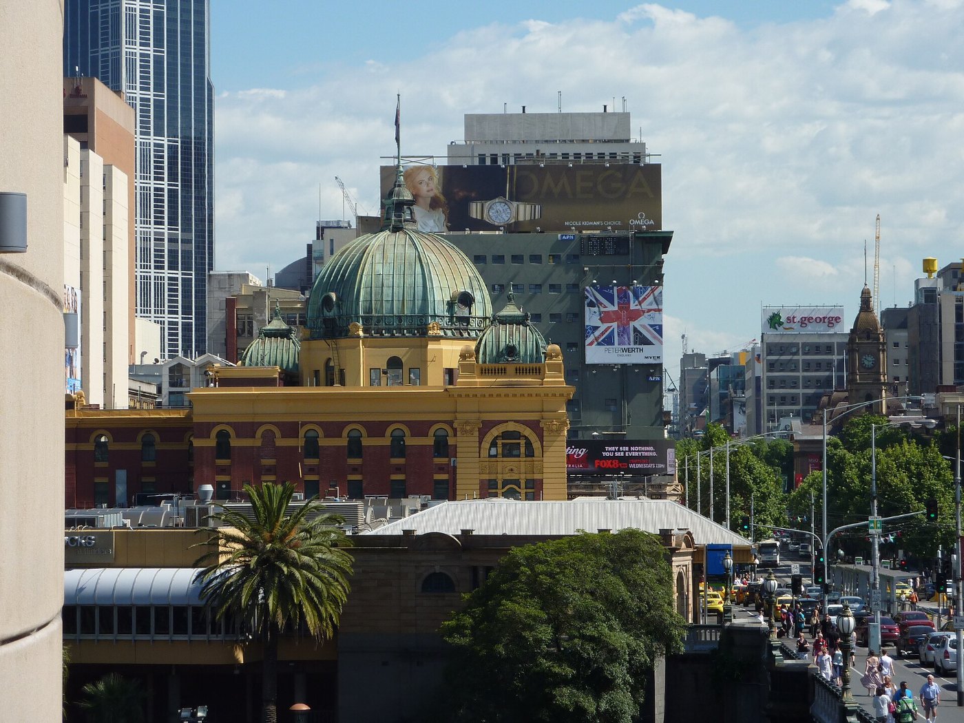 Flinders Street station dome 2010 11 22