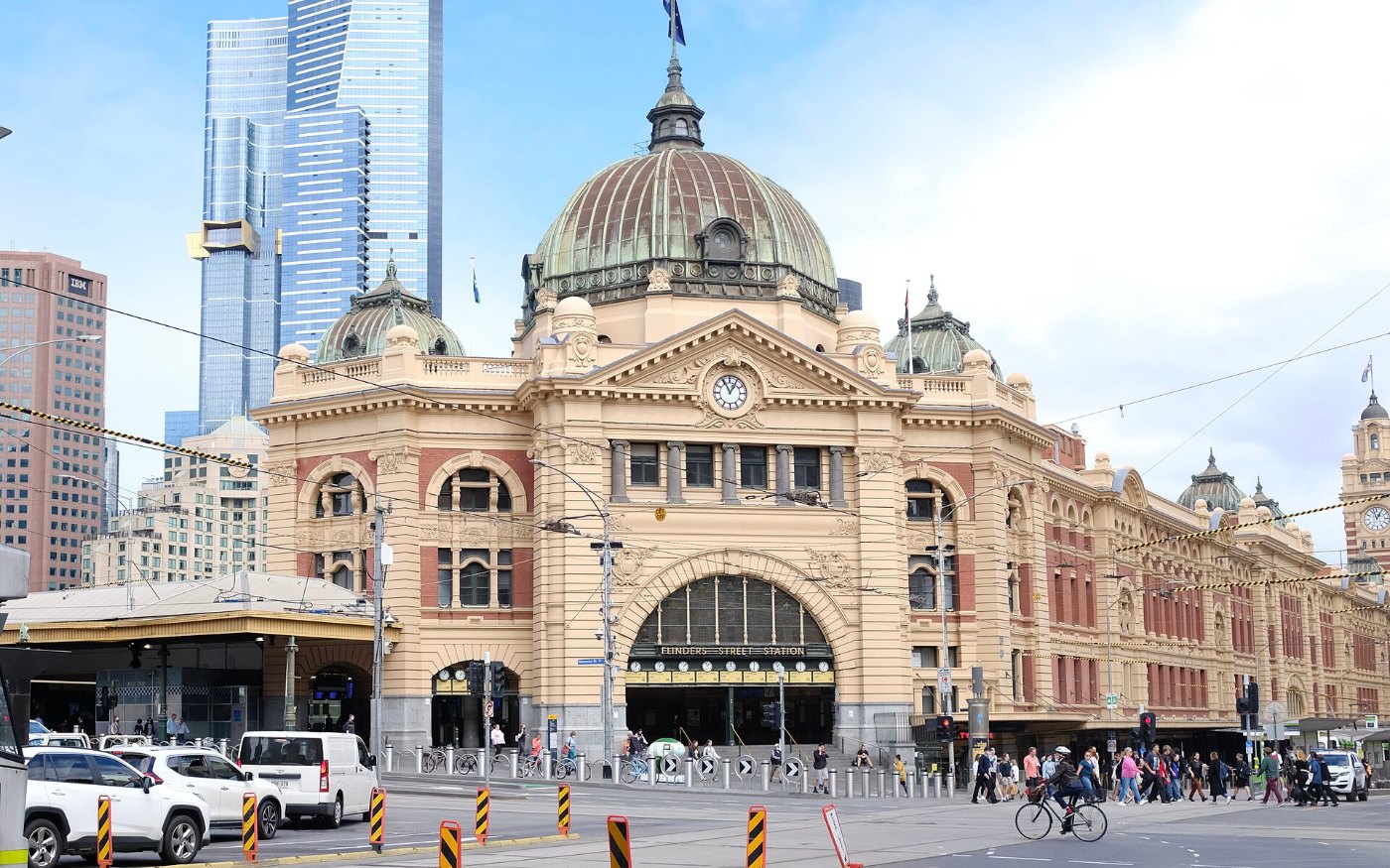 Flinders Street Station Melbourne March 2021 cropped