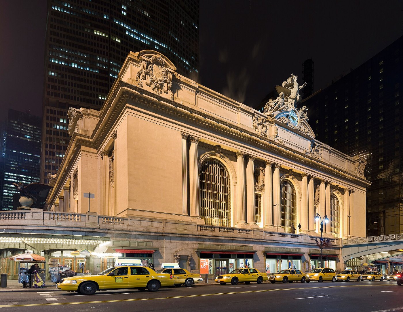 Grand central Station Outside Night 2
