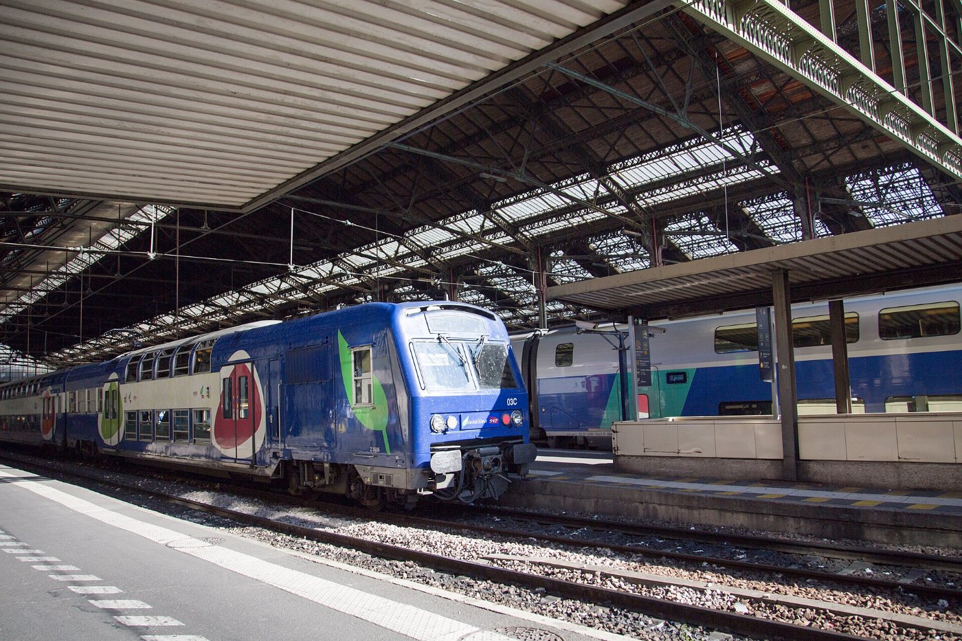 SNCF Transilien, Gare de Lyon, Paris 2 August 2015