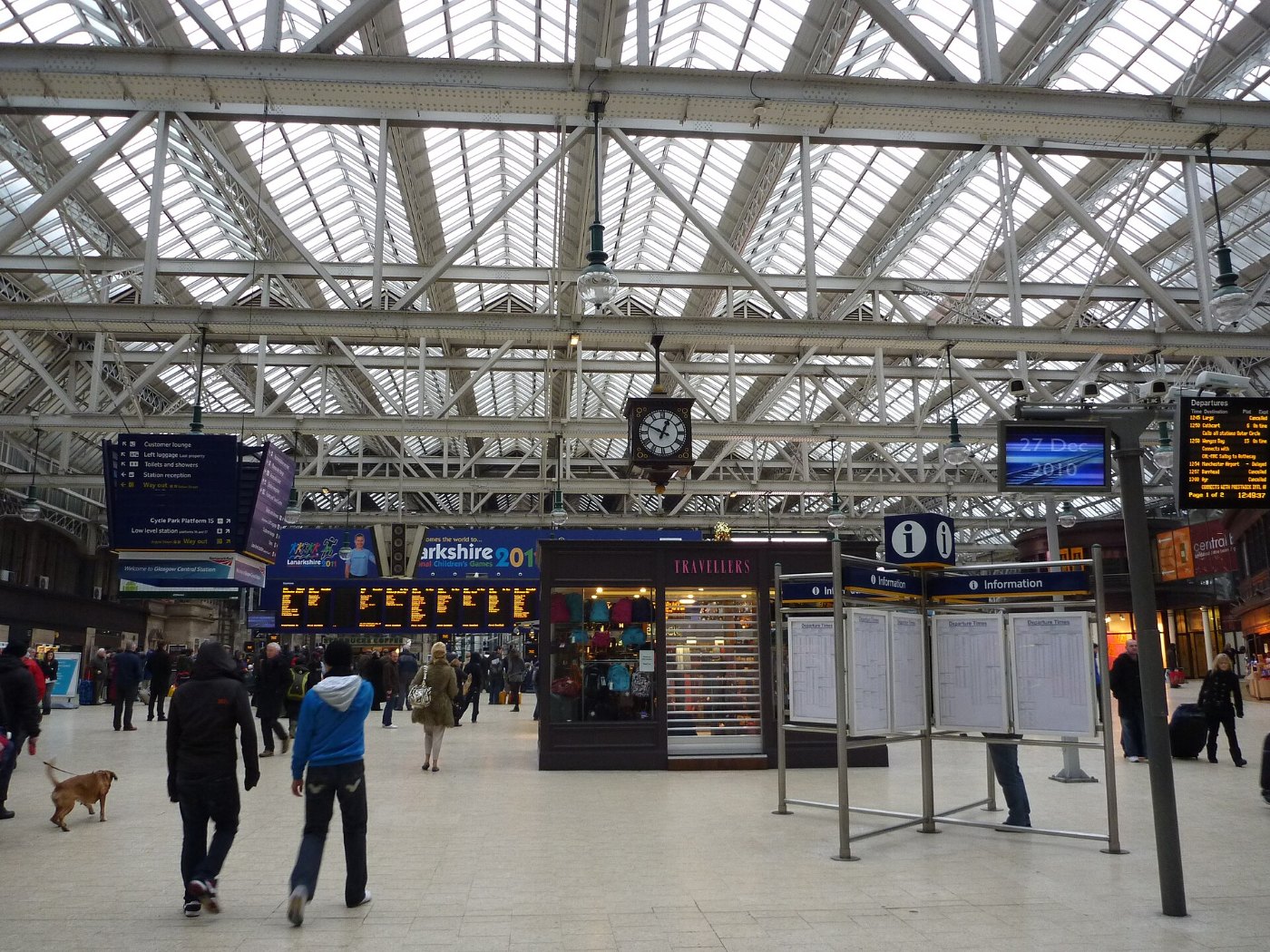 Glasgow Architecture , On The Slippery Slope at Glasgow Central Station