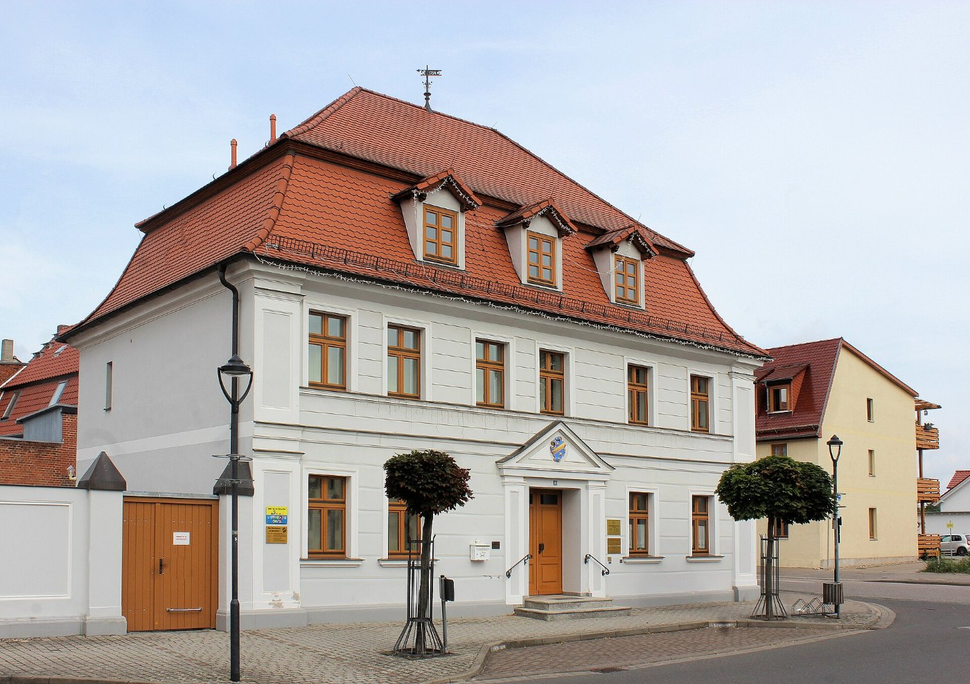Gommern, das Rathaus