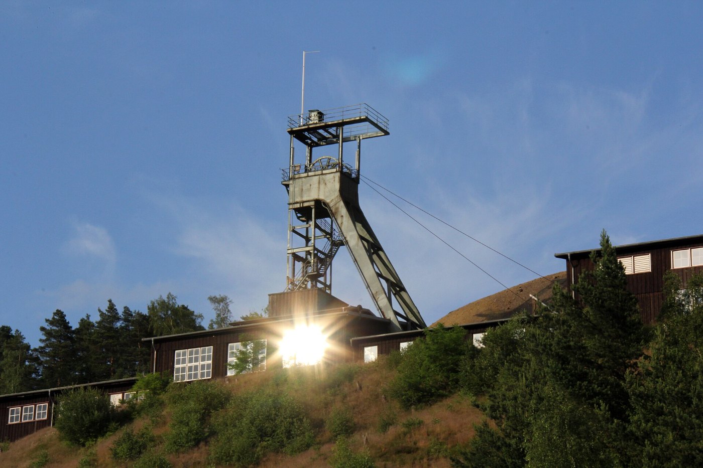 1406 02 118 Erzbergwerk Rammelsberg Welterbe Förderturm