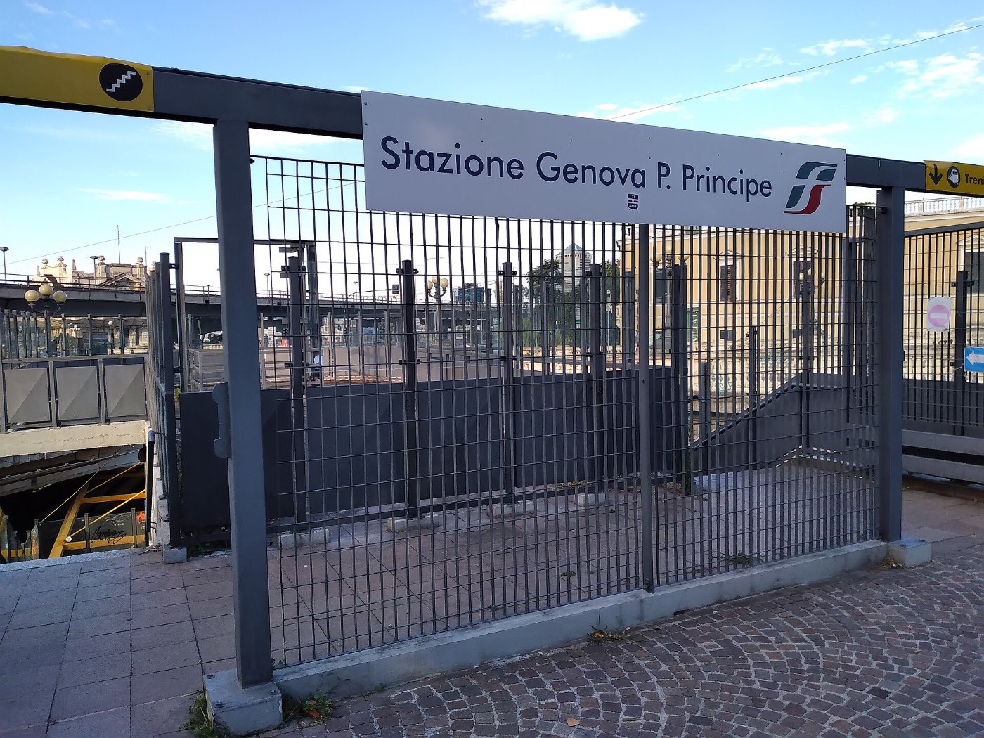 Genova Piazza Principe railway station in 2021.01