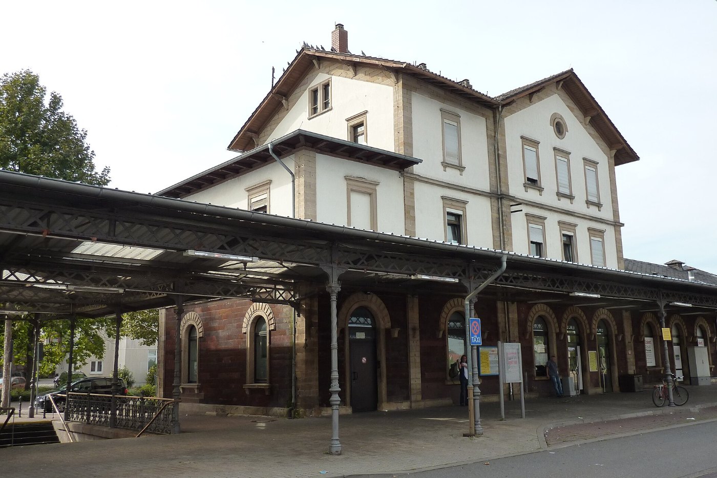 Gruenstadt FriedrEbertstr Bahnhof