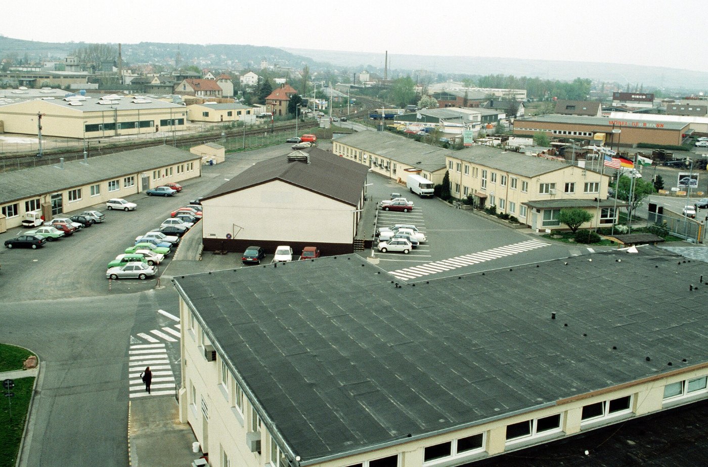 DF ST 91 04818 A view of the European Industrial Activities Area, which