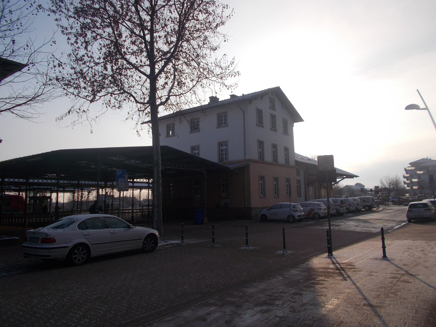 Bahnhof Grünstadt Januar 2018 3