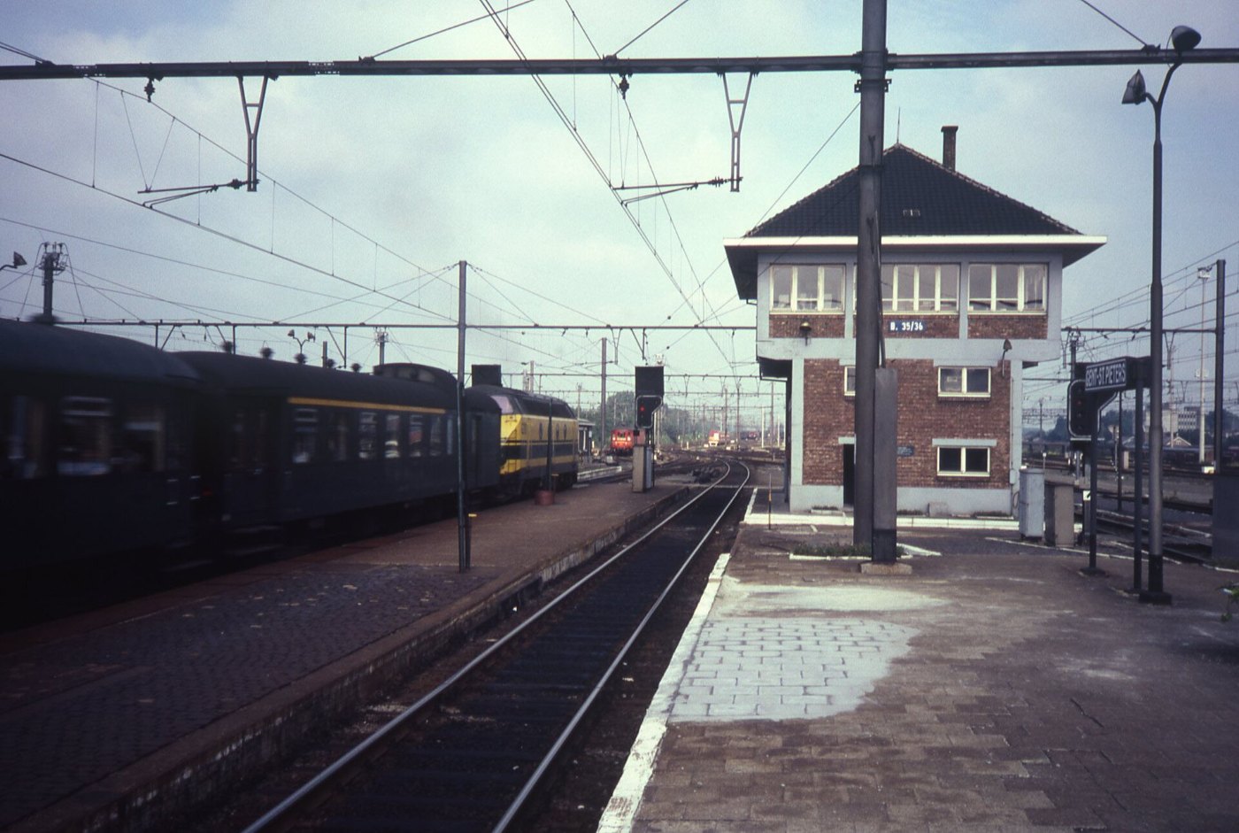 Gent Sint Pieters seinpostl jun 1982