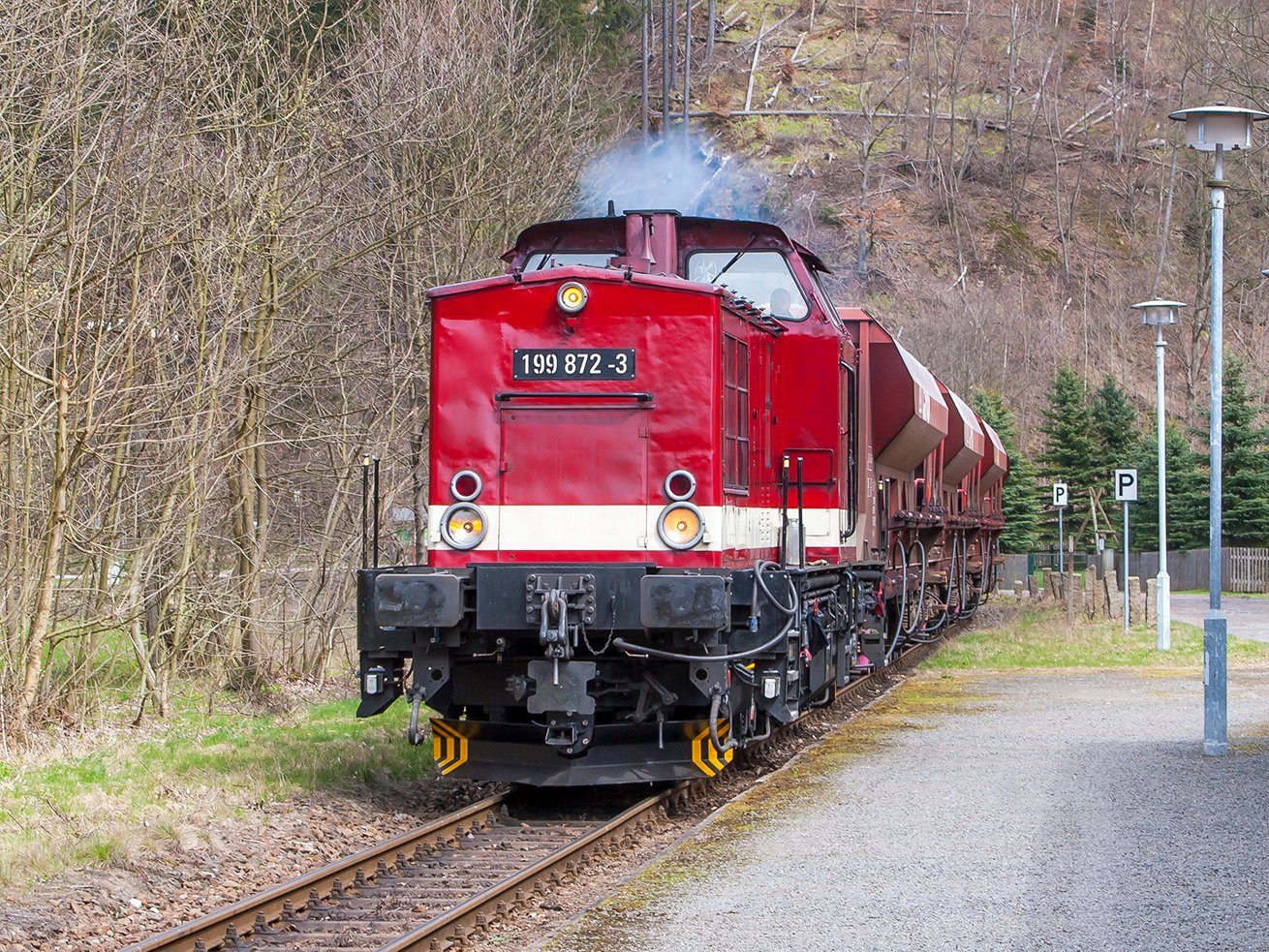 199 872 3, Germany, Thuringia, Eisfelder Talmühle Ilfeld stretch (Trainp