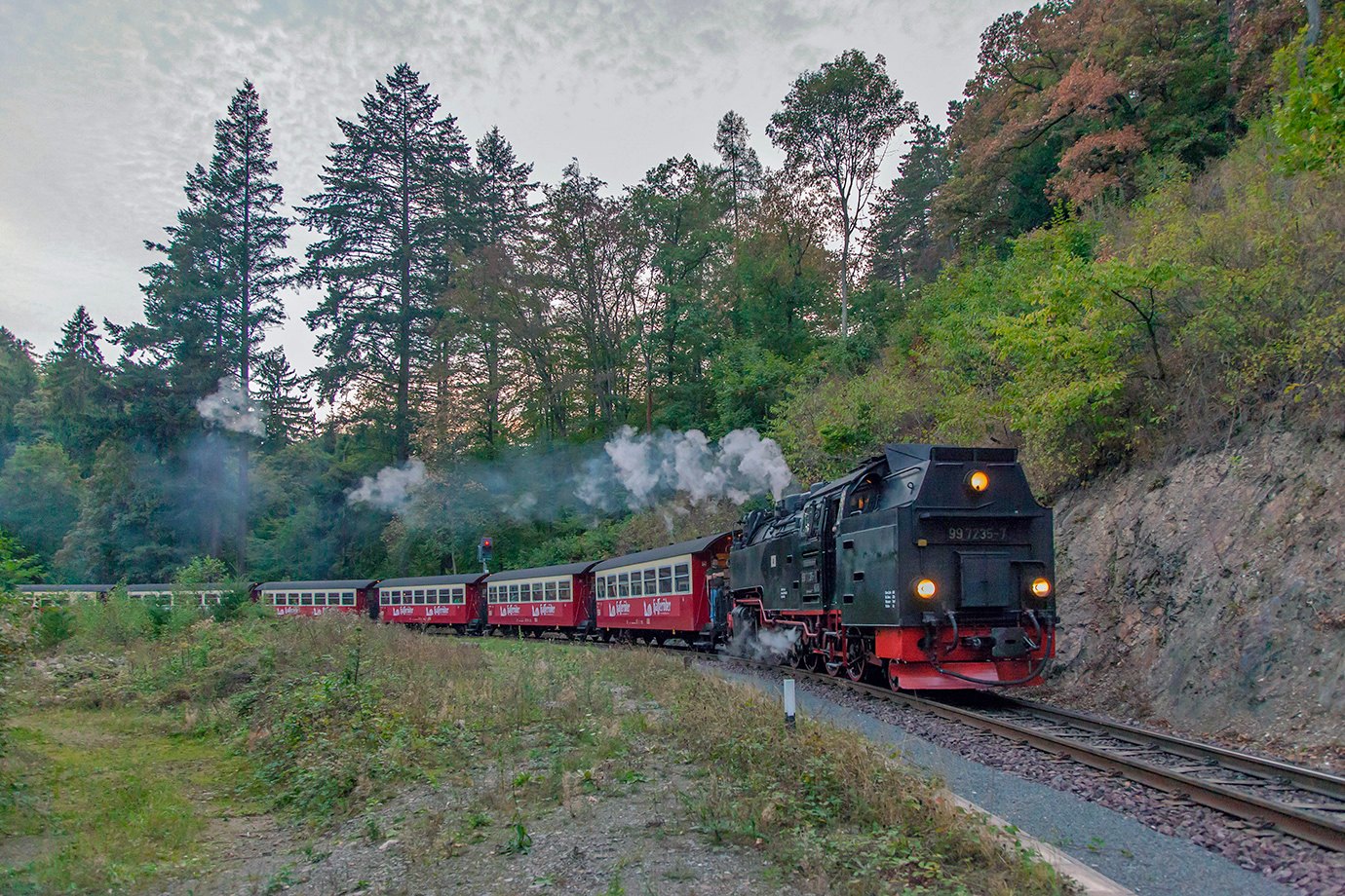 99 7235 7, Germany, Saxony Anhalt, Steinerne Renne Wernigerode Hasserode