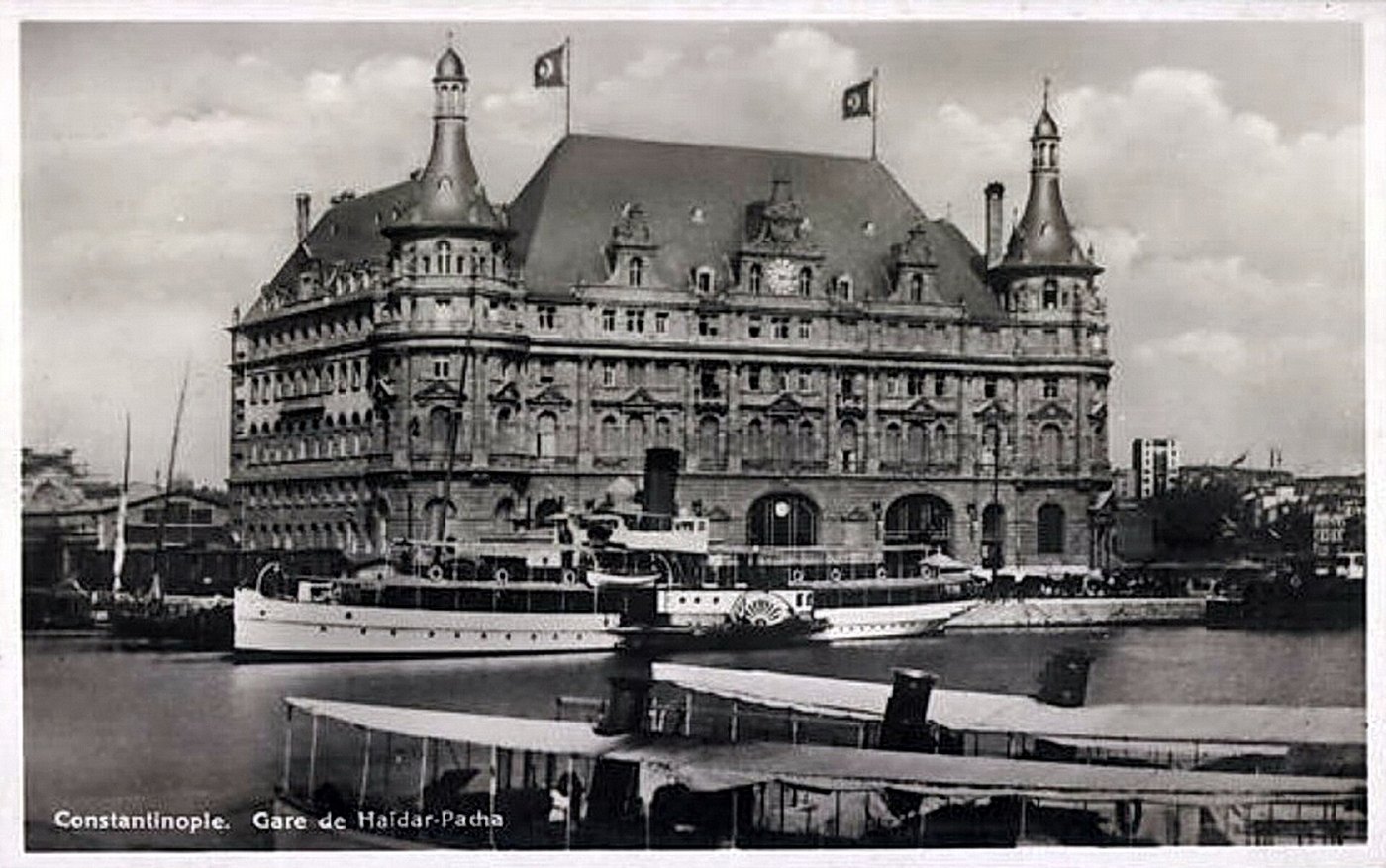 Haydarpaşa railway station, about 1914