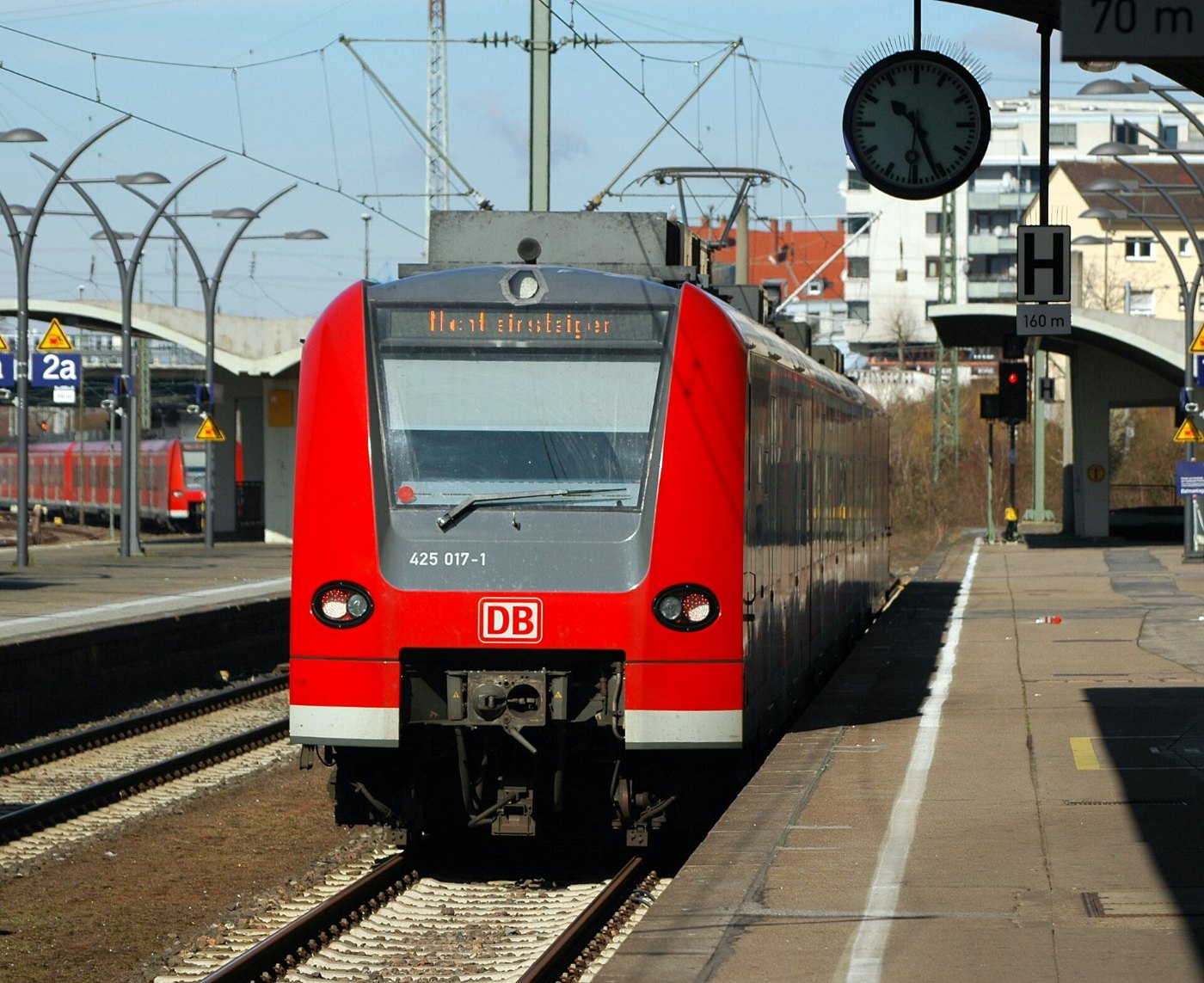 Heidelberg Hauptbahnhof Baureihen 425 017 2018 03 21 11 38 15
