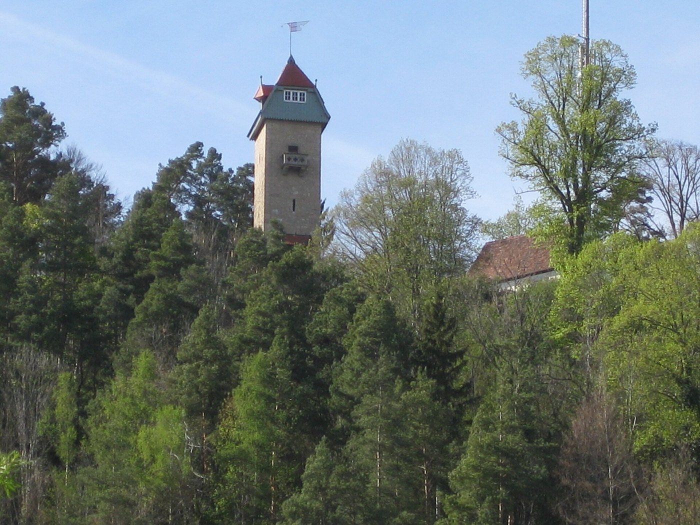 Der Schütteturm über Horb am Neckar