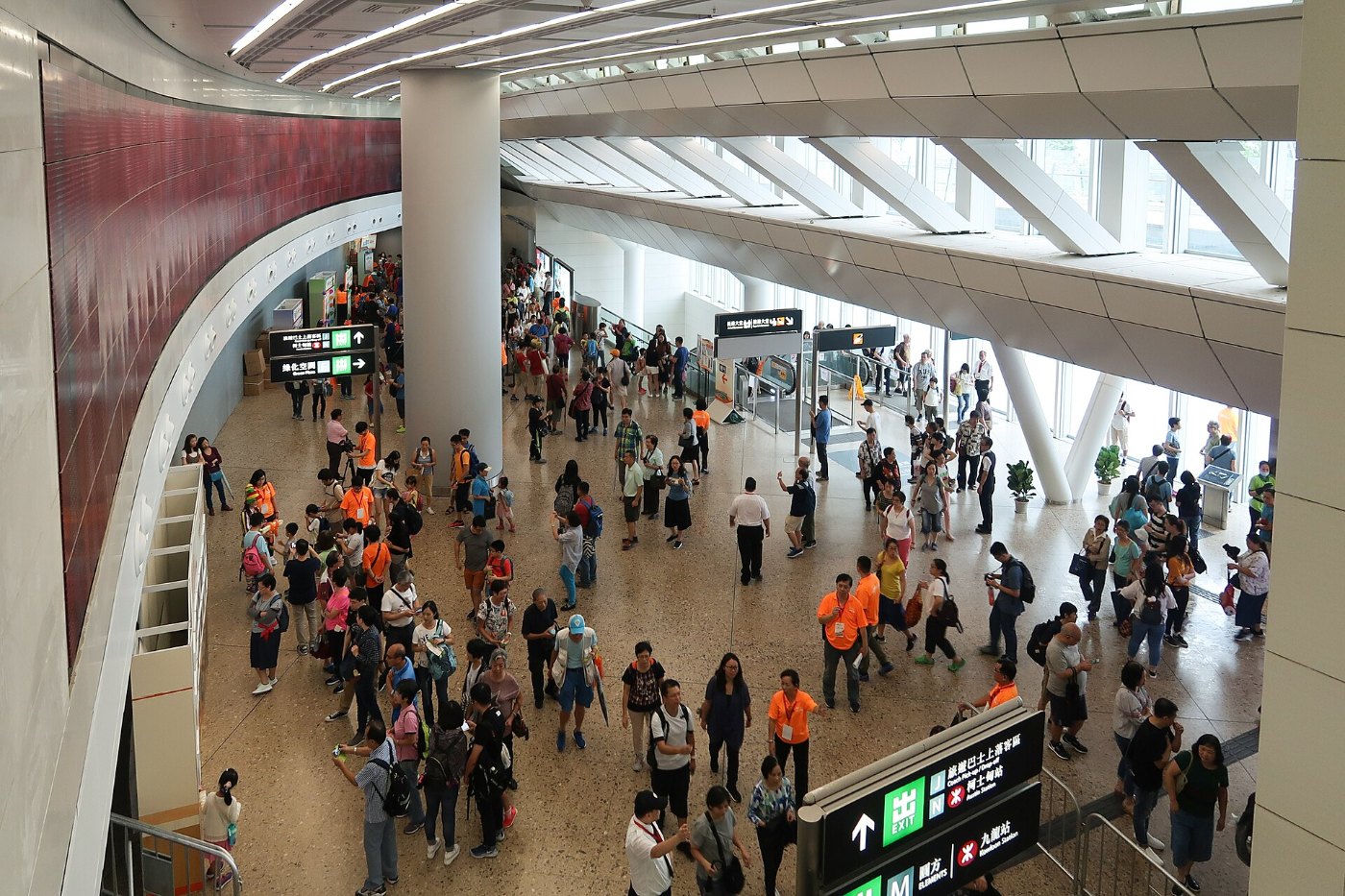 Hong Kong West Kowloon Station GF Concourse