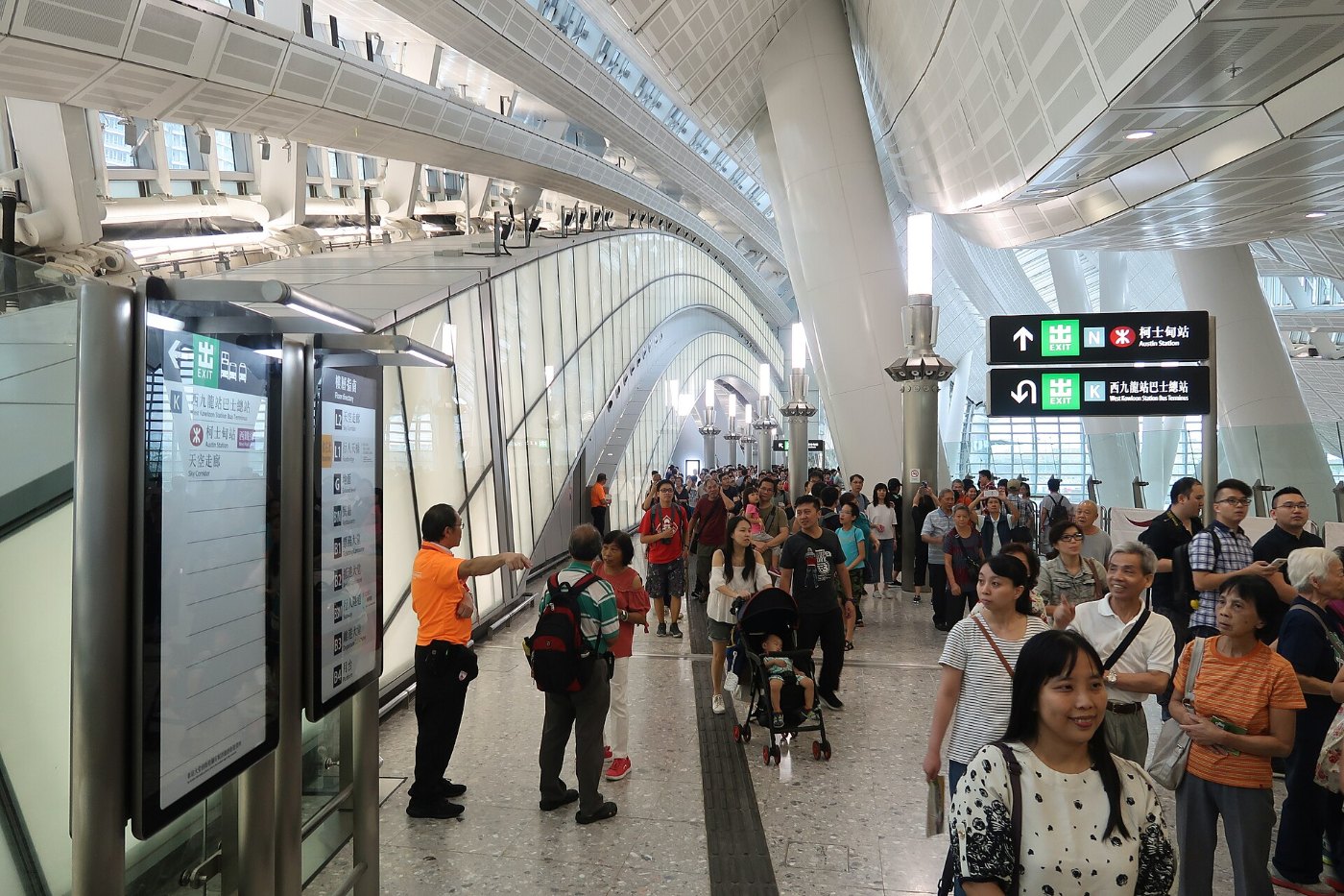 Hong Kong West Kowloon Station Open Day L1 View1